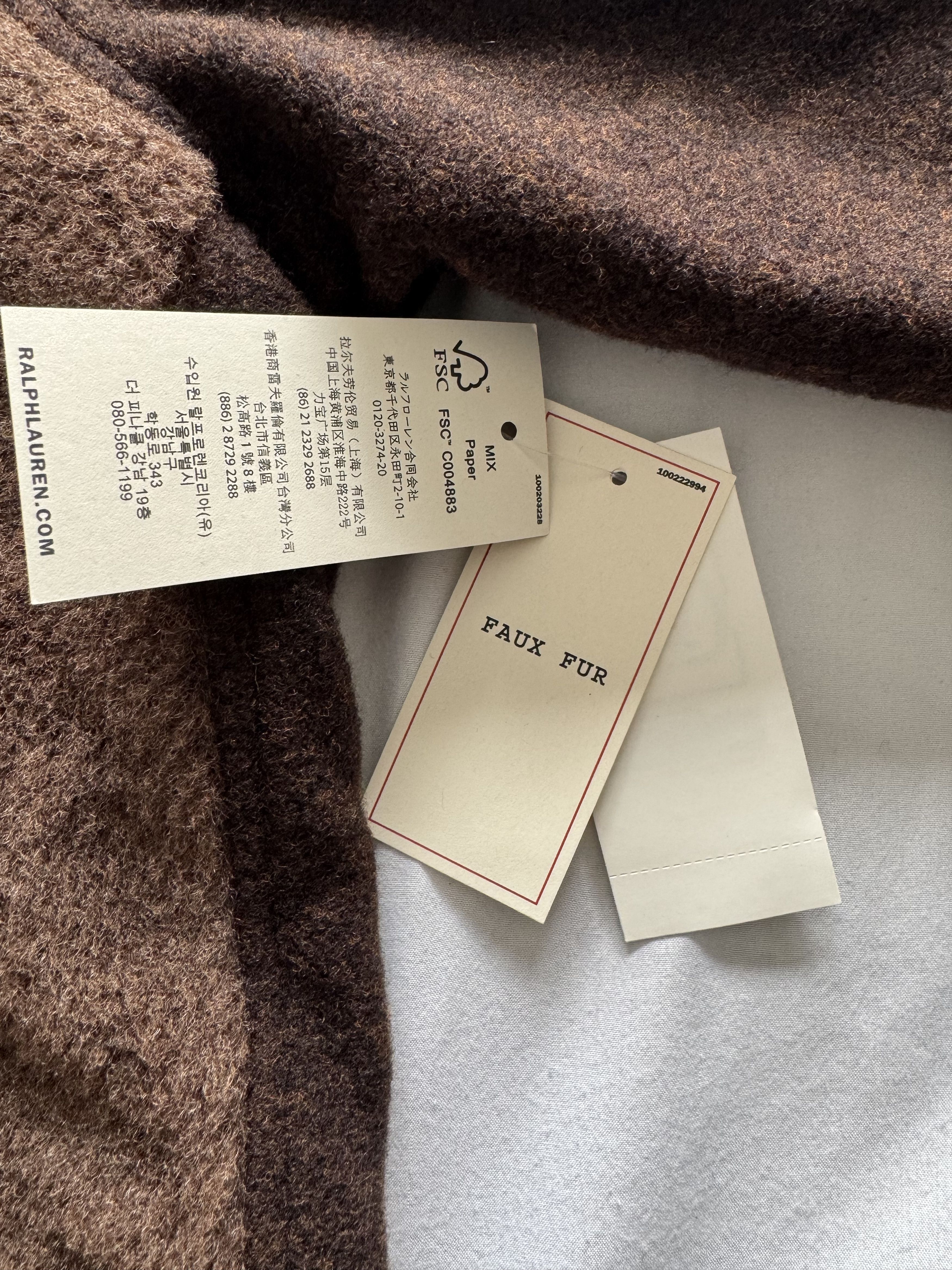 RRL Ralph Lauren RRL Wool Blend Fleece Jacket Brand New Size S Size US S / EU 44-46 / 1 - 6 Thumbnail