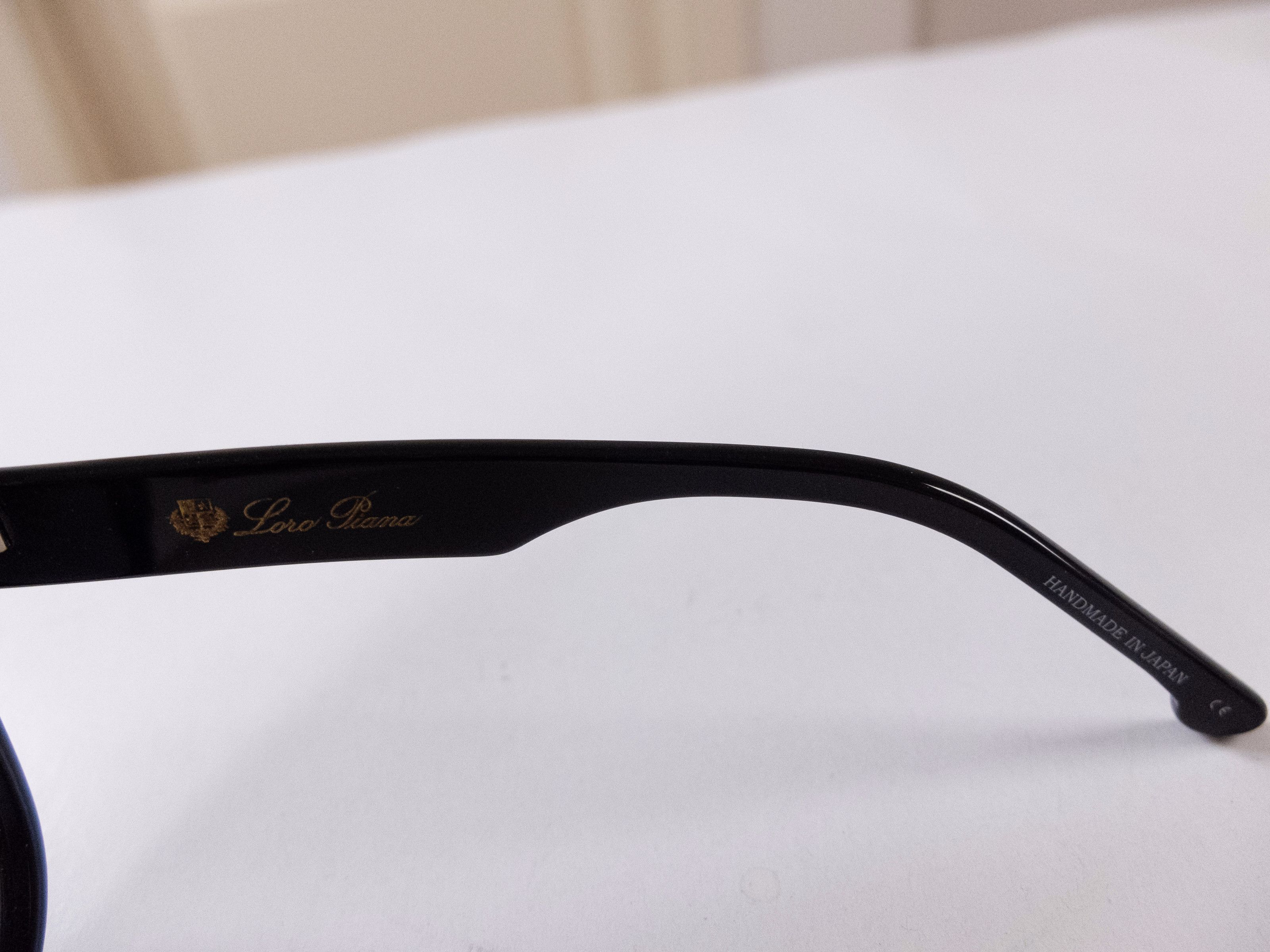 Loro Piana LORO PIANA Freetime black acetate oval N.P.E.L.P. sunglasses Size ONE SIZE - 5 Thumbnail