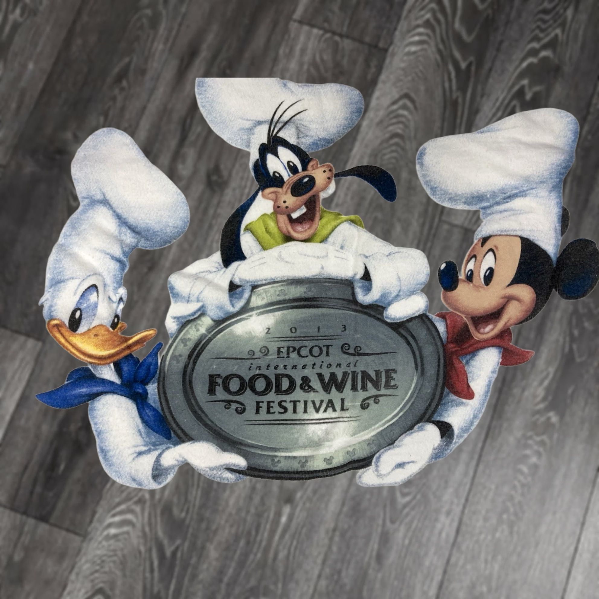 Disney VINTAGE Disney Epcot International Food & Wine Festival Graphic T-shirt Men Large Size US L / EU 52-54 / 3 - 1 Thumbnail