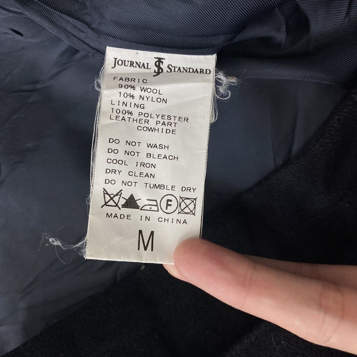 Japanese Brand JOURNAL STANDARD Japanese Brand Wool Button Up Black Hooded Size US M / EU 48-50 / 2 - 4 Thumbnail