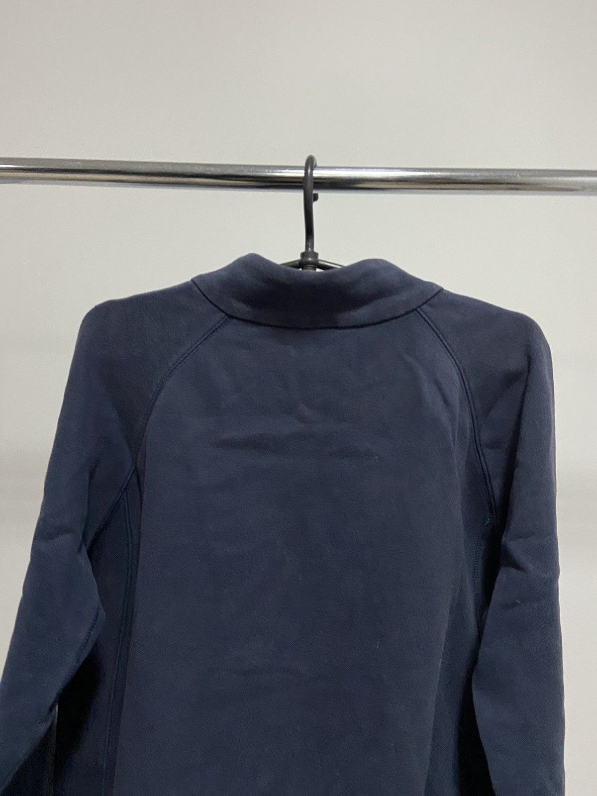 Nike × Vintage Nike 1/4 zip Sweatshirt Logo Vintage 90s longsleeve Size US XL / EU 56 / 4 - 4 Thumbnail