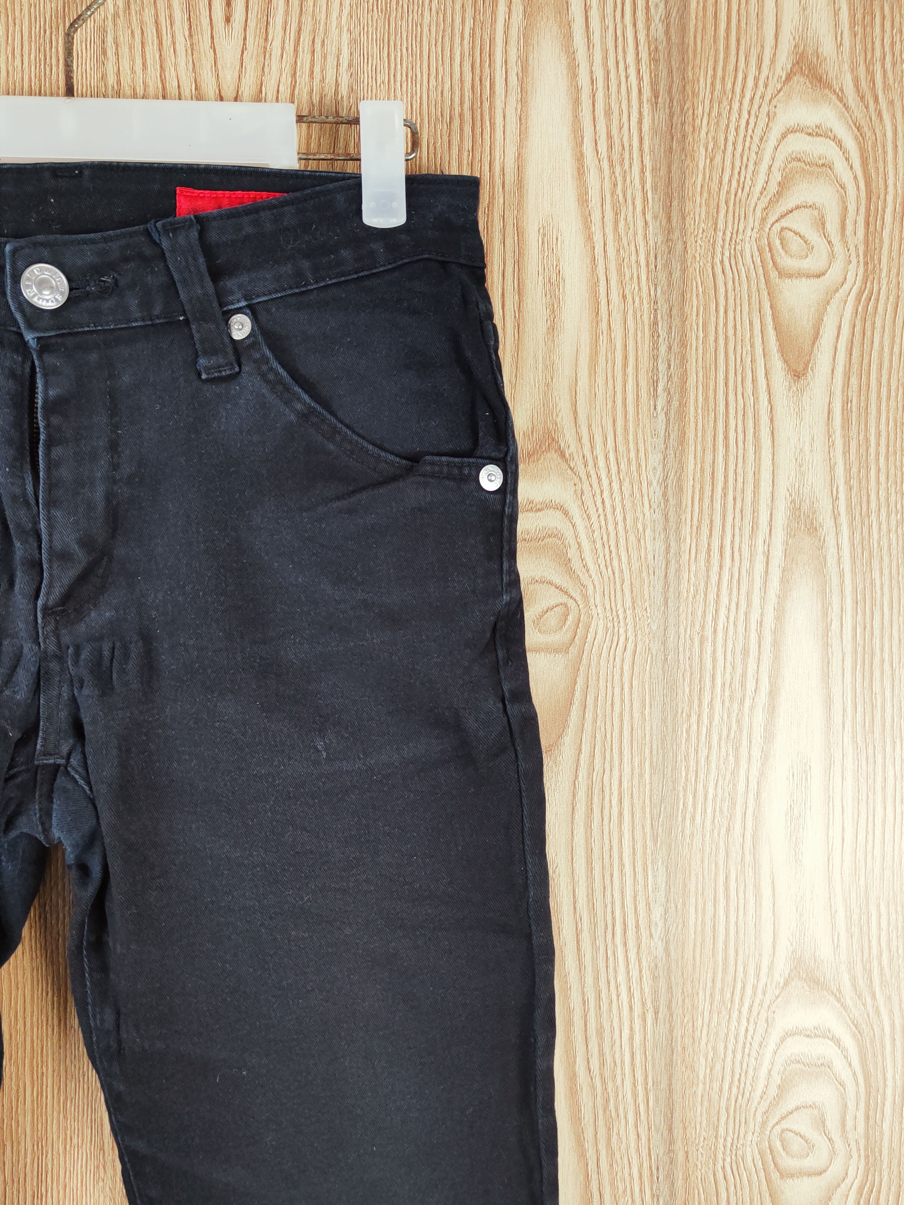 Edwin Edwin Black Distressed Ripped Jeans #S2763 Size US 29 - 5 Thumbnail