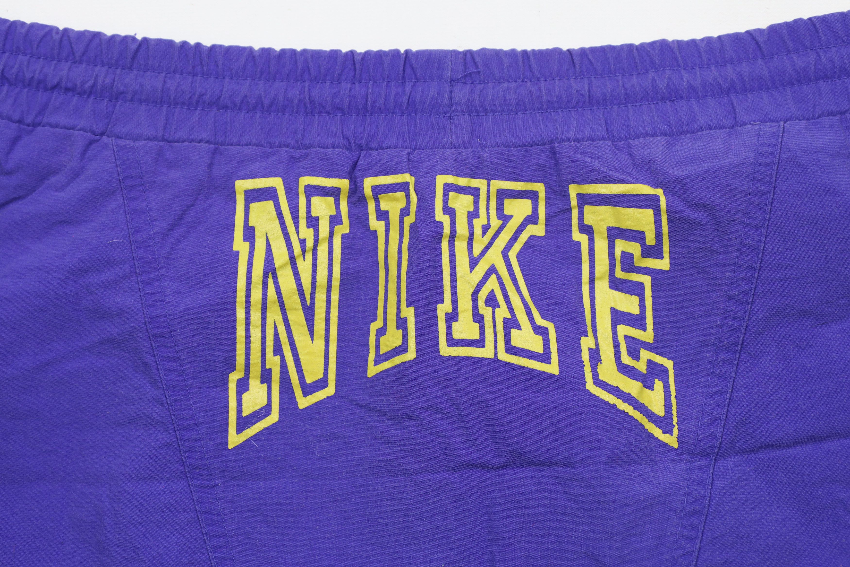 Nike × Vintage Vintage 90s Nike Block Above Knee Shorts LA Lakers AS IS Size US 34 / EU 50 - 14 Thumbnail