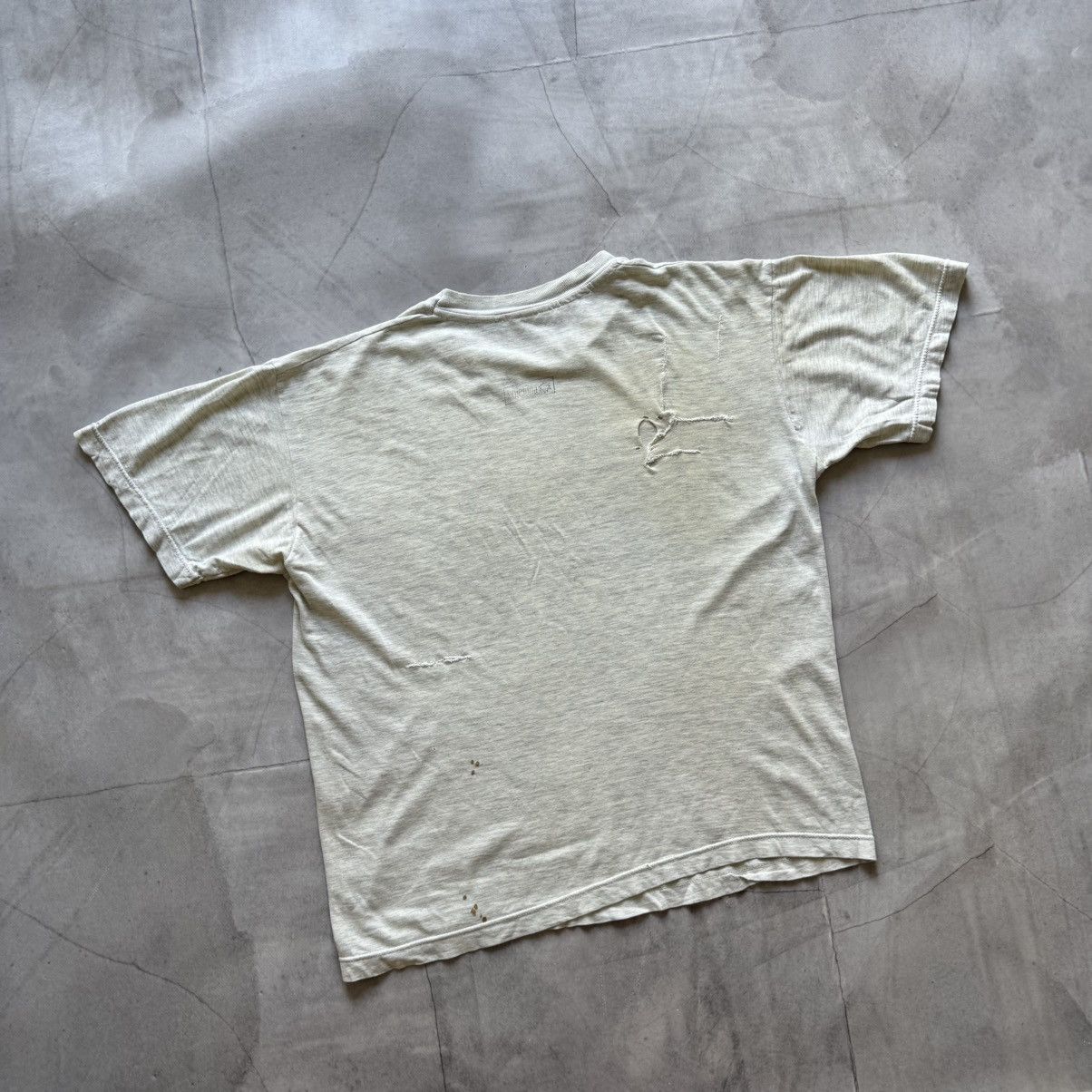 Band Tees Trashed Peace! Lorenzo 1997 Faded Big Logo Singer T-Shirt Size US S / EU 44-46 / 1 - 10 Thumbnail