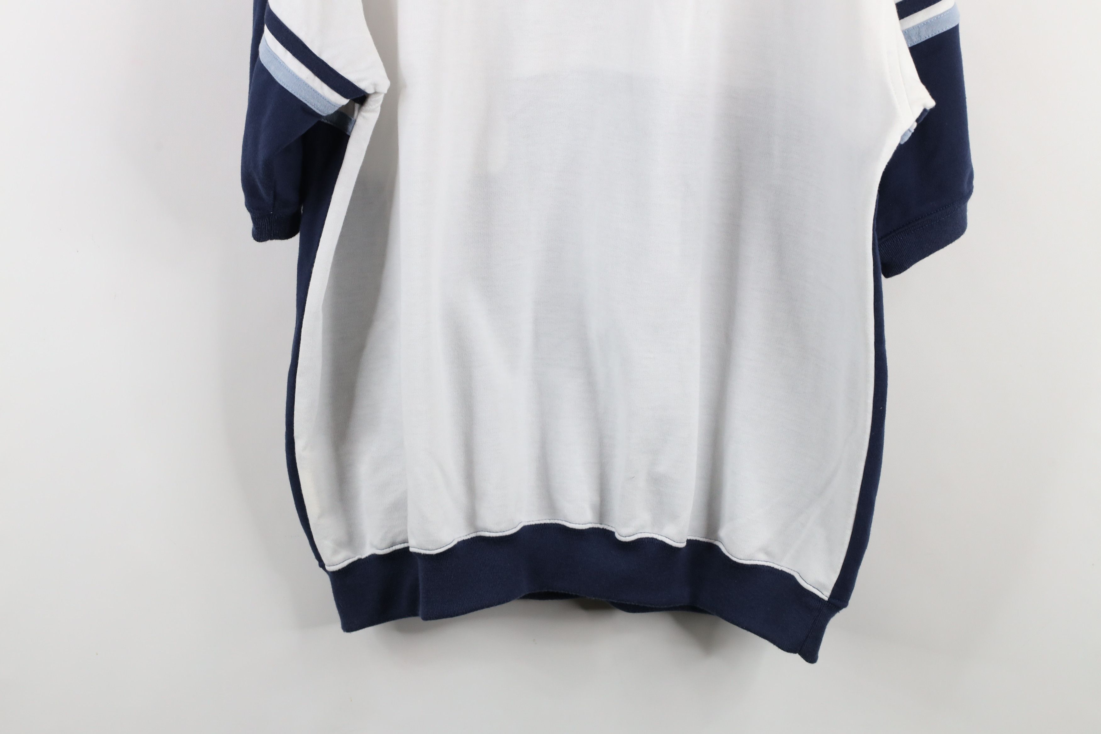 Vintage Vintage 90s Streetwear Block Collared Pullover Polo Shirt Size US XL / EU 56 / 4 - 9 Thumbnail