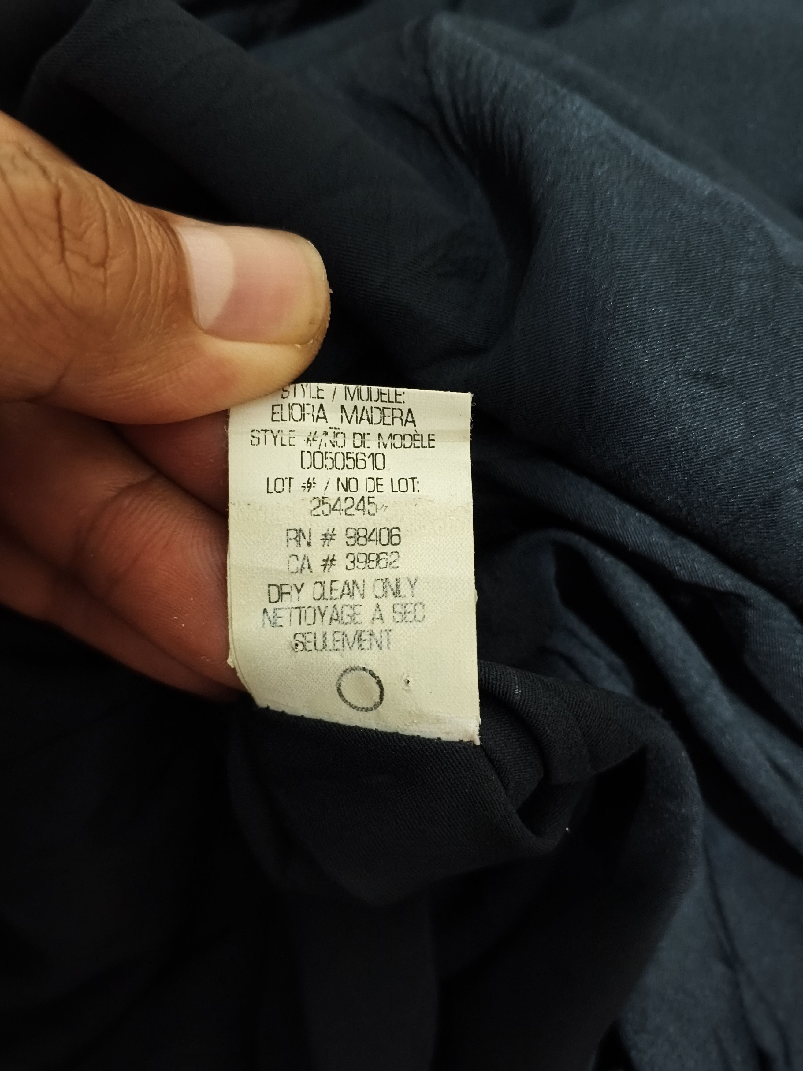Theory Theory Eloria Madera Black Minimal Shift Dress Size XS / US 0-2 / IT 36-38 - 9 Thumbnail