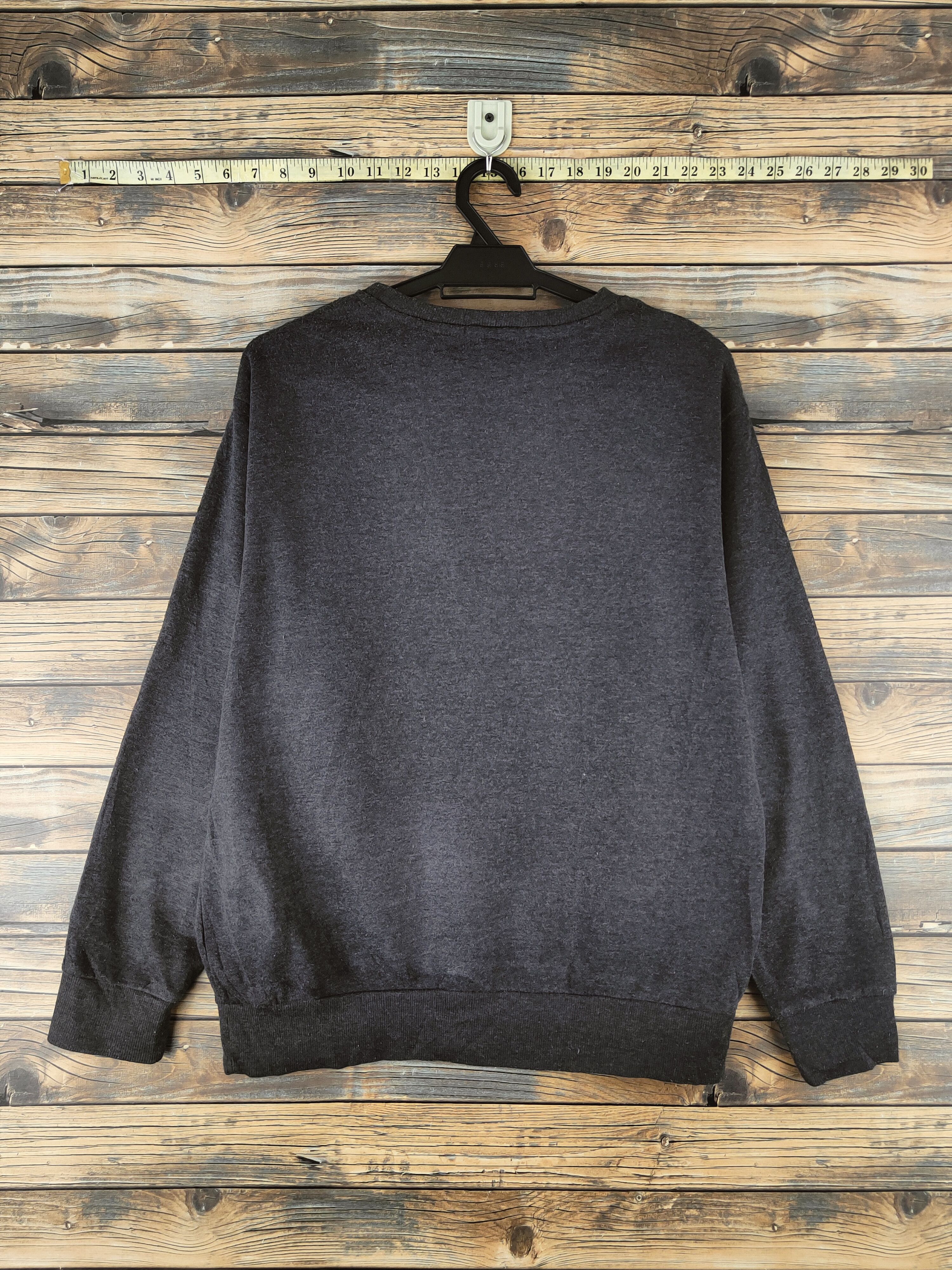 Japanese Brand Vintage Faded Skkone Collection Black Sweatshirts Size US L / EU 52-54 / 3 - 7 Thumbnail