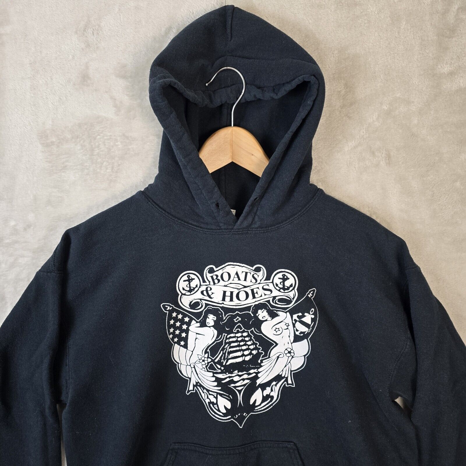 Gildan Prestige Worldwide Funny Boats and Hoes Hoodie Medium Size US M / EU 48-50 / 2 - 3 Thumbnail