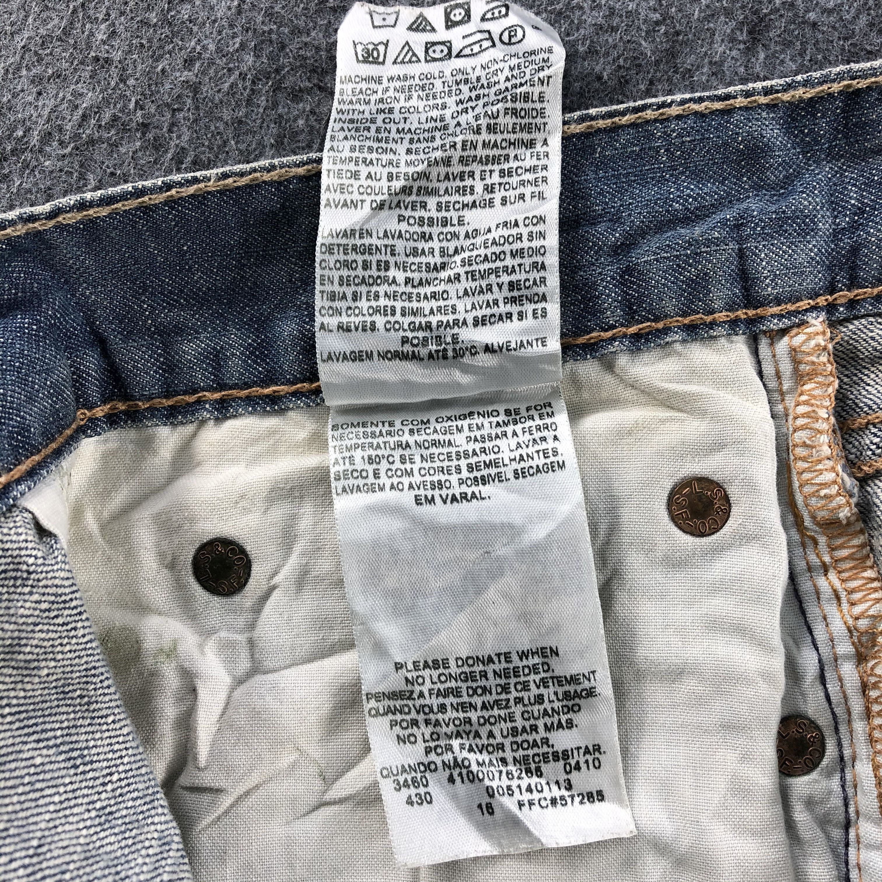 Levi's Light Wash Vintage Levis 514 Jeans-J1281 Size US 37 - 11 Thumbnail