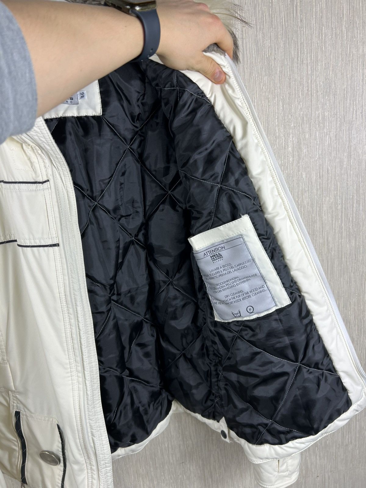 Moncler Vintage Hell is for Heroes y2k real fur ski juicy jacket Size L / US 10 / IT 46 - 16 Thumbnail