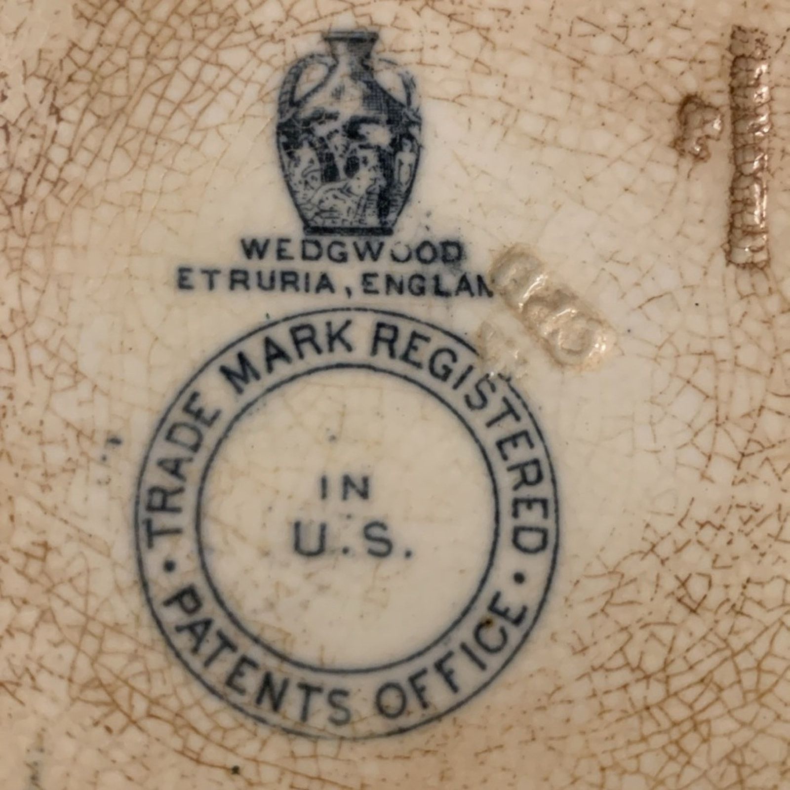 Vintage 1893 Wedgewood Columbian Exposition US Government plate Size ONE SIZE - 5 Thumbnail