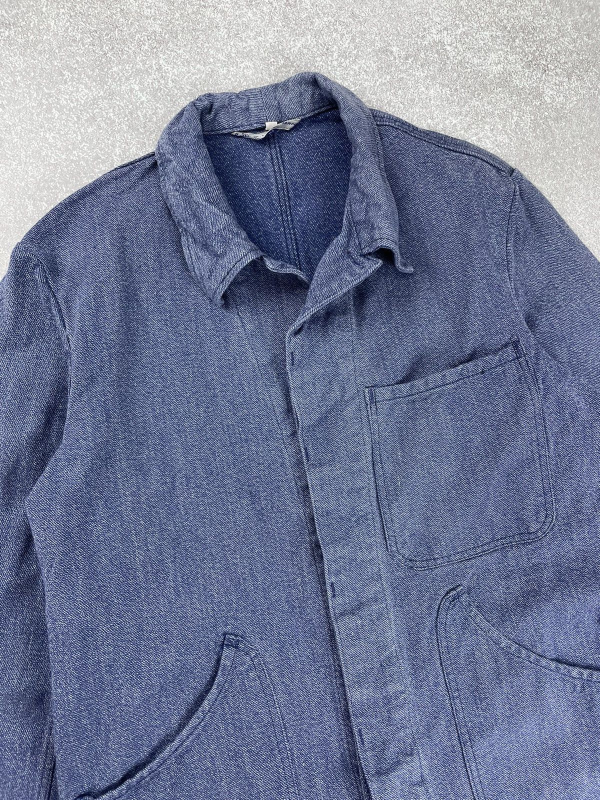 Le Laboureur × Vintage Vintage French Workwear Chore Sanfor Jacket Size US M / EU 48-50 / 2 - 2 Thumbnail