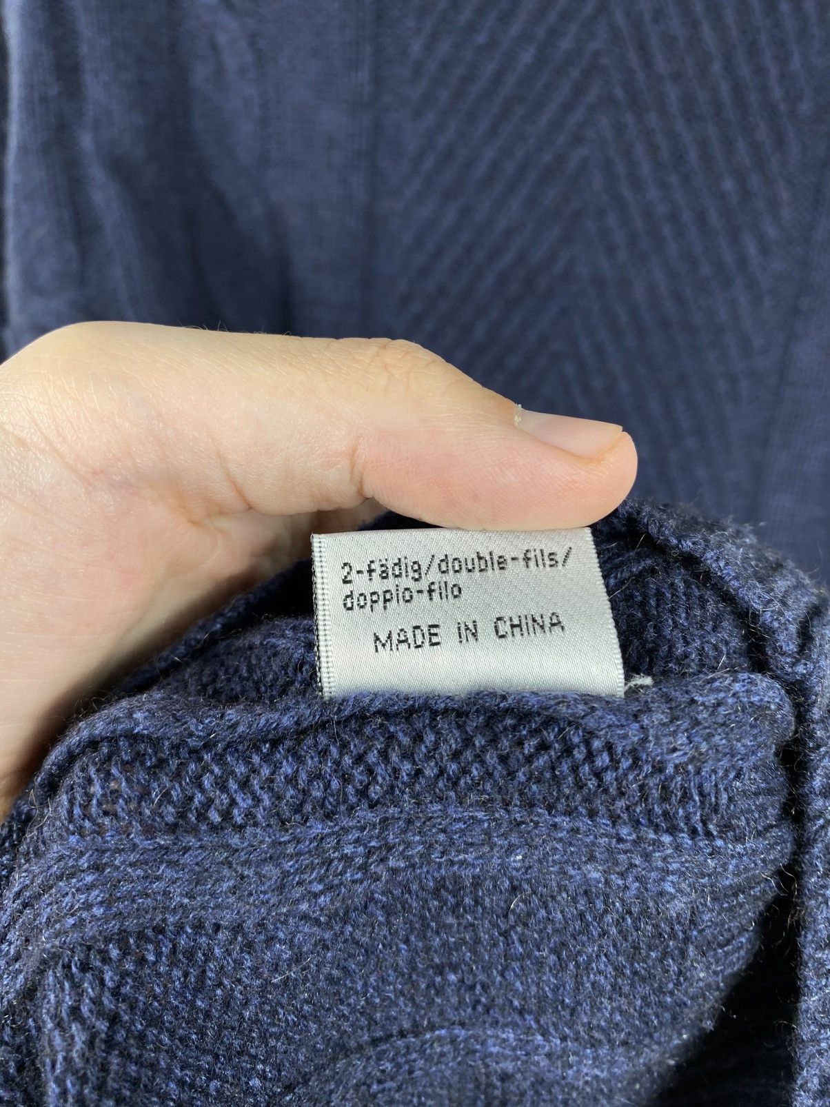 Other Cashmere Collection Merino Wool Cashmere Sweater Cable Knit Size US XL / EU 56 / 4 - 8 Thumbnail