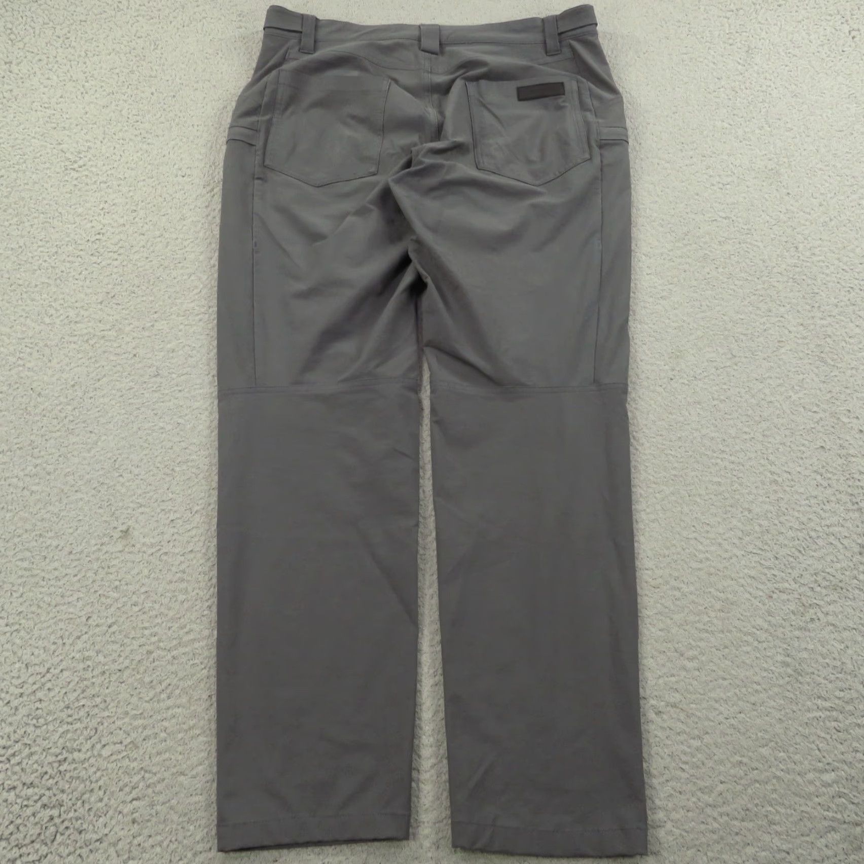 Ten Thousand Ten Thousand Pants Mens 34x30 Chino Straight Slim Fit Charcoal Grey Size US 34 / EU 50 - 2 Thumbnail