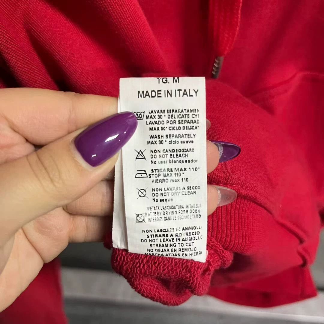 Supreme supreme red logo pullover hoodie Size US M / EU 48-50 / 2 - 3 Thumbnail