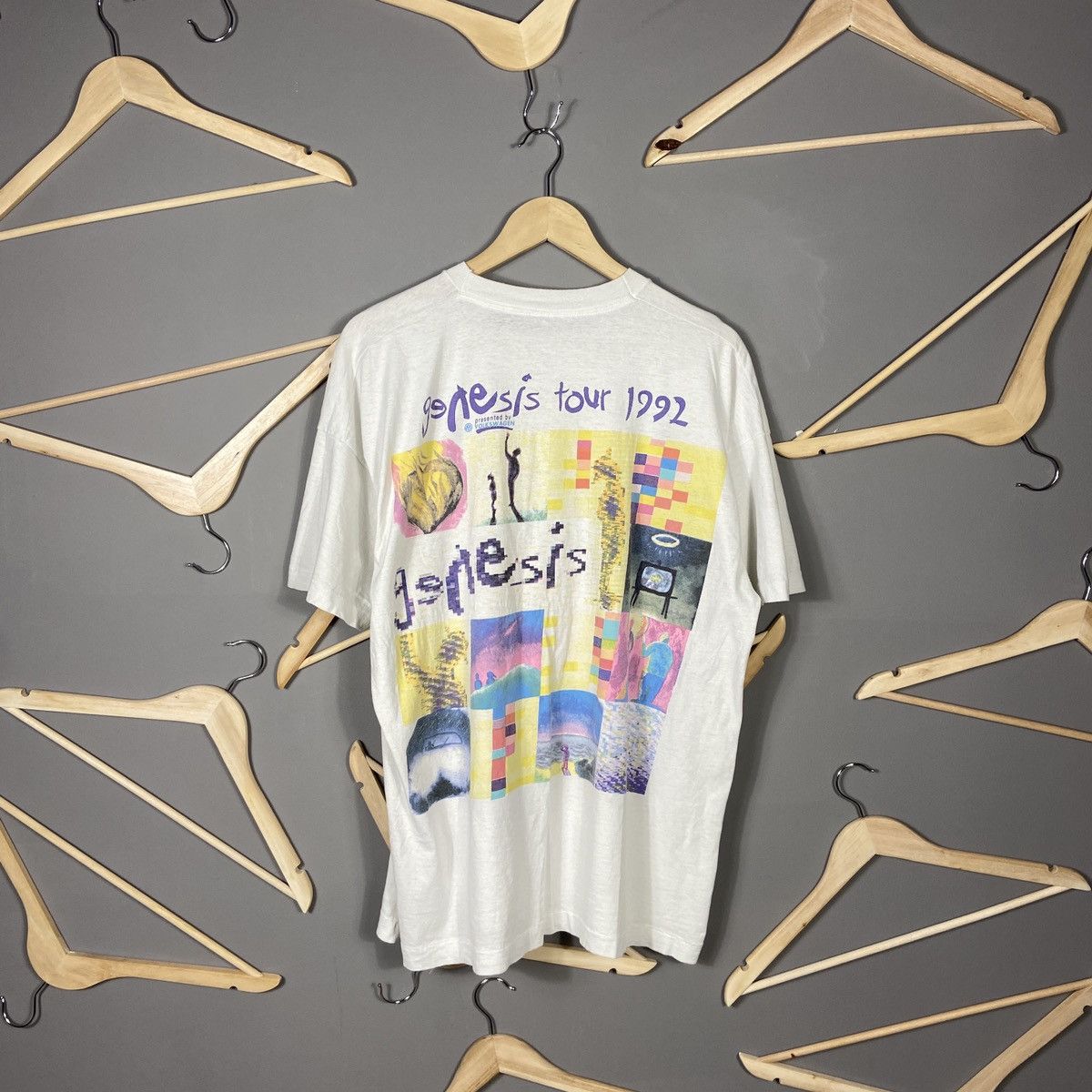 Band Tees Vintage 1992 Genesis by Volkswagen Band T-shirt Size US XL / EU 56 / 4 - 2 Thumbnail