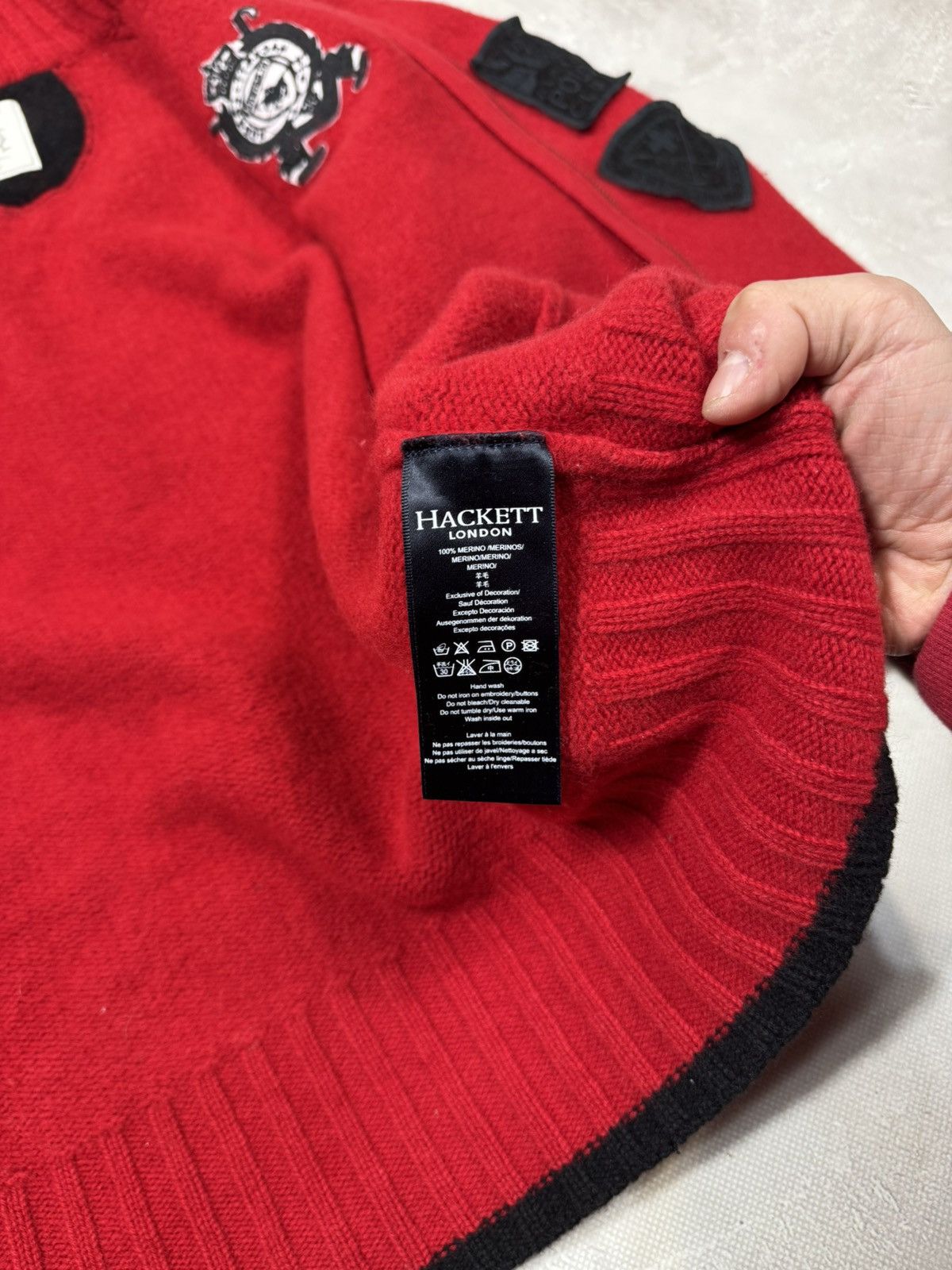 Hackett Vintage Hackett Wool Zip Sweater Size US M / EU 48-50 / 2 - 7 Thumbnail