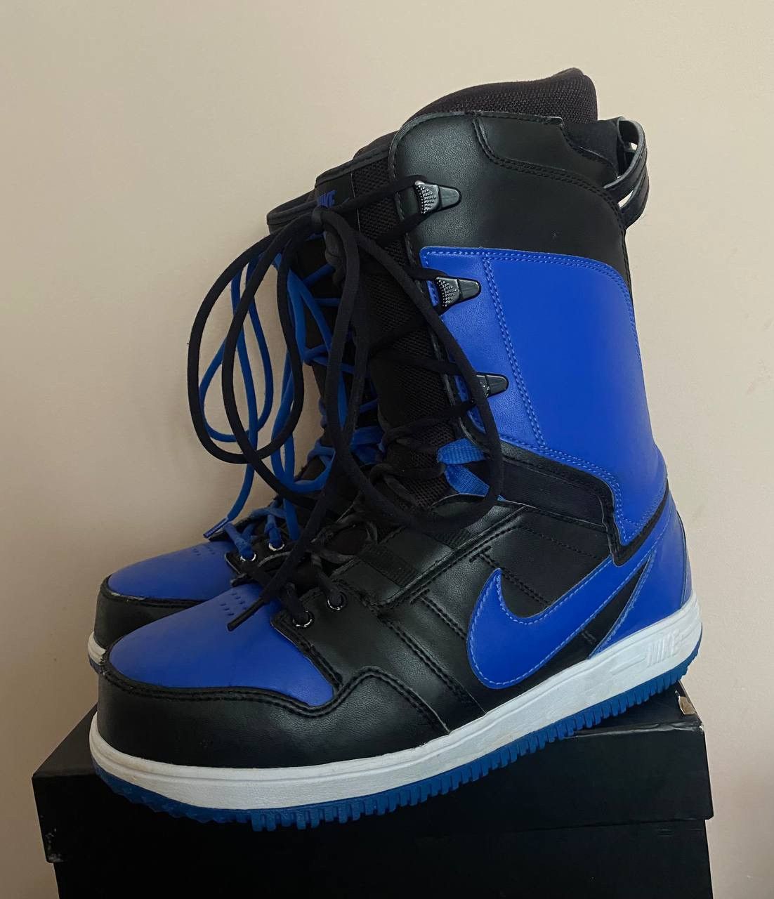 Nike Nike SB Vapen Snowboard Boots 43 Black/Royal Blue 447125-041 Size US 9.5 / EU 42-43 - 3 Thumbnail