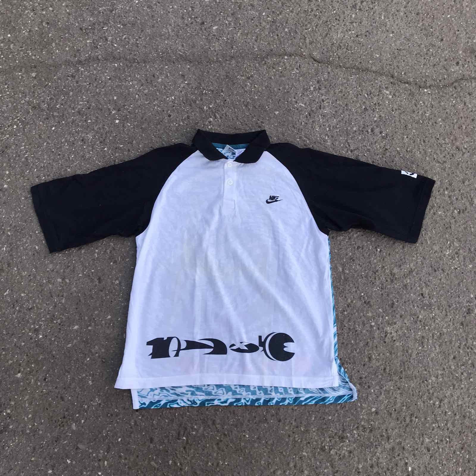 Nike Nike Challenge Court Agassi Retro 90’s Tennis Polo Sz S Size US S / EU 44-46 / 1 - 1 Thumbnail