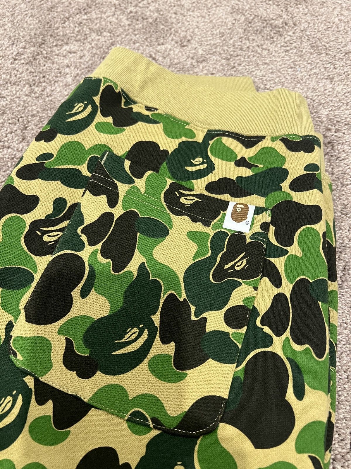 Bape ABC Camo Crystal Stone Sweat Pants Size US 32 / EU 48 - 4 Thumbnail