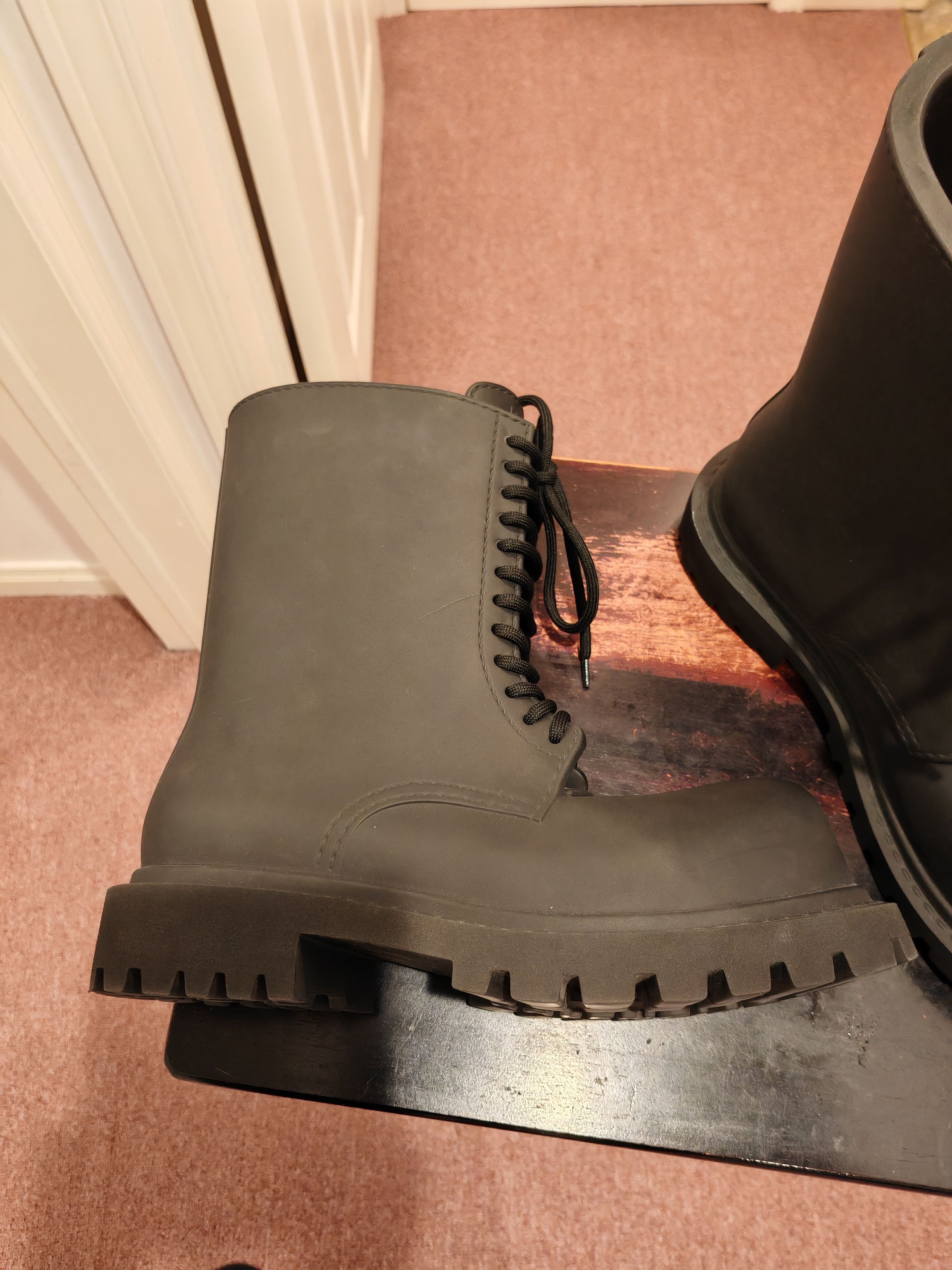 Balenciaga Steroid Boots (new with minor defect) Size US 9 / EU 42 - 18 Thumbnail