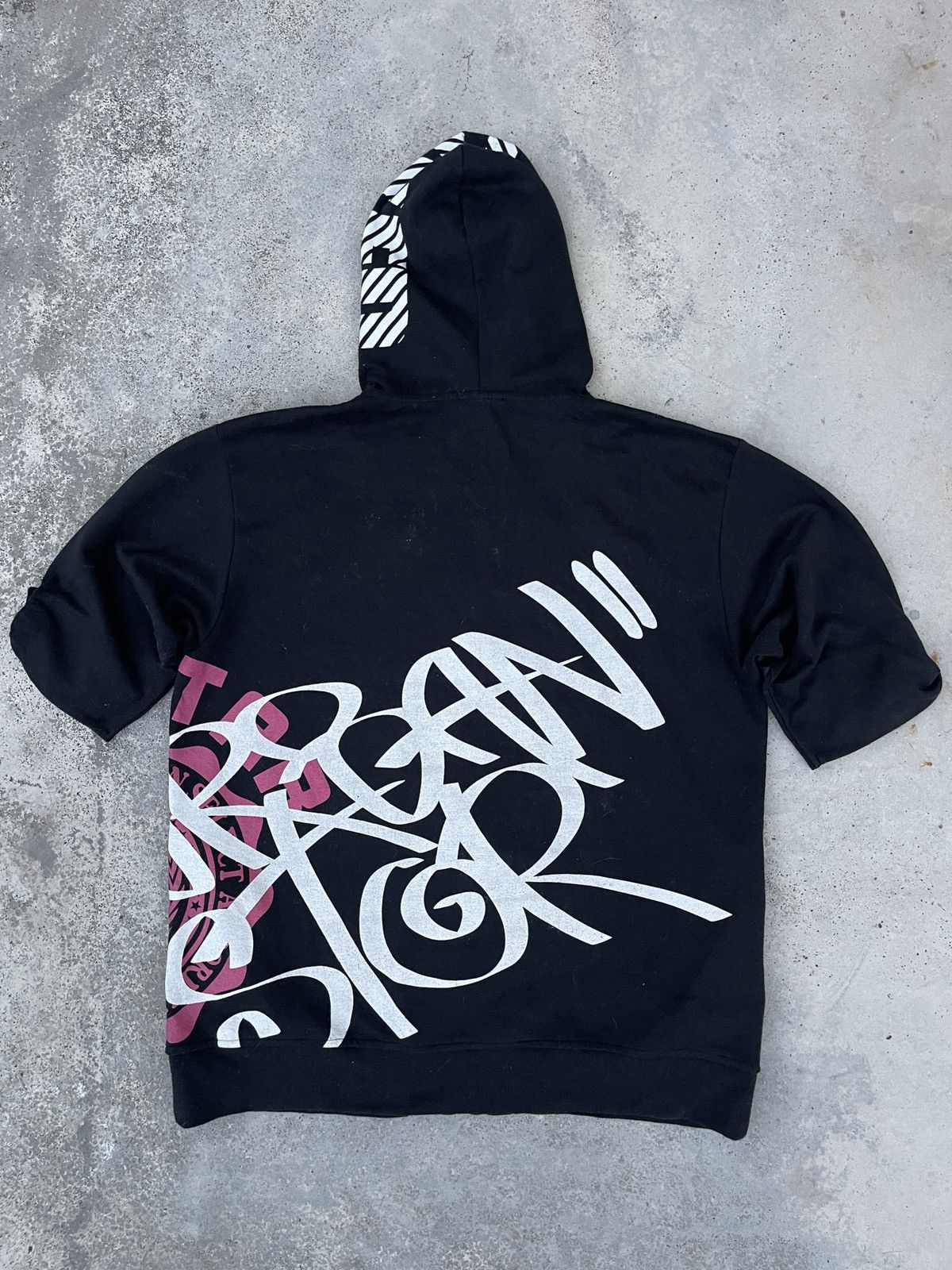 14th Addiction × Hysteric Glamour × If Six Was Nine Sorridere Full Poem Zip Up Hoodie Short Sleeve Size US L / EU 52-54 / 3 - 3 Thumbnail