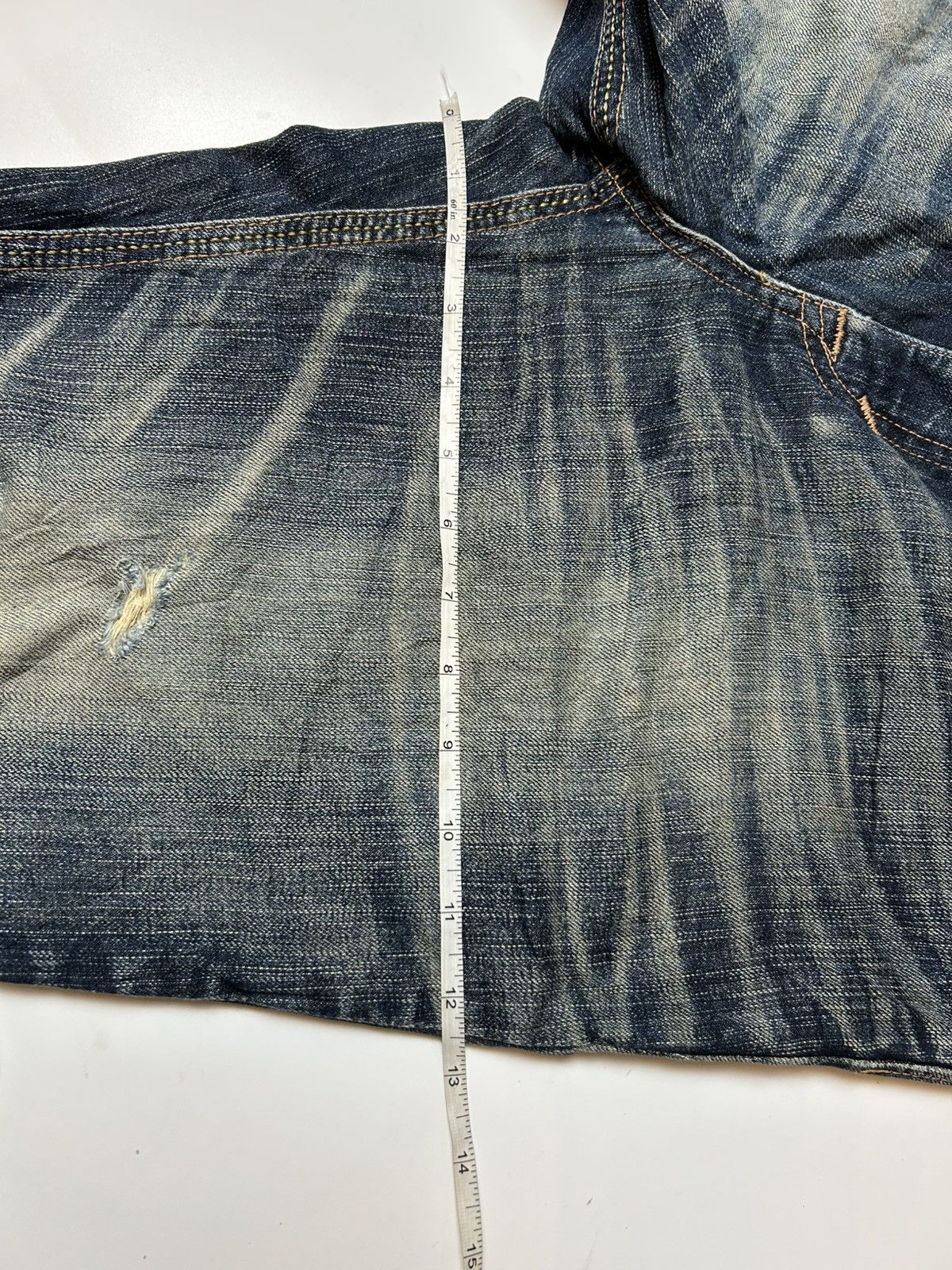 Edwin × Vintage EXCLUSIVE VINTAGE EDWIN DISTRESSED DENIM PANTS Size US 35 - 6 Thumbnail