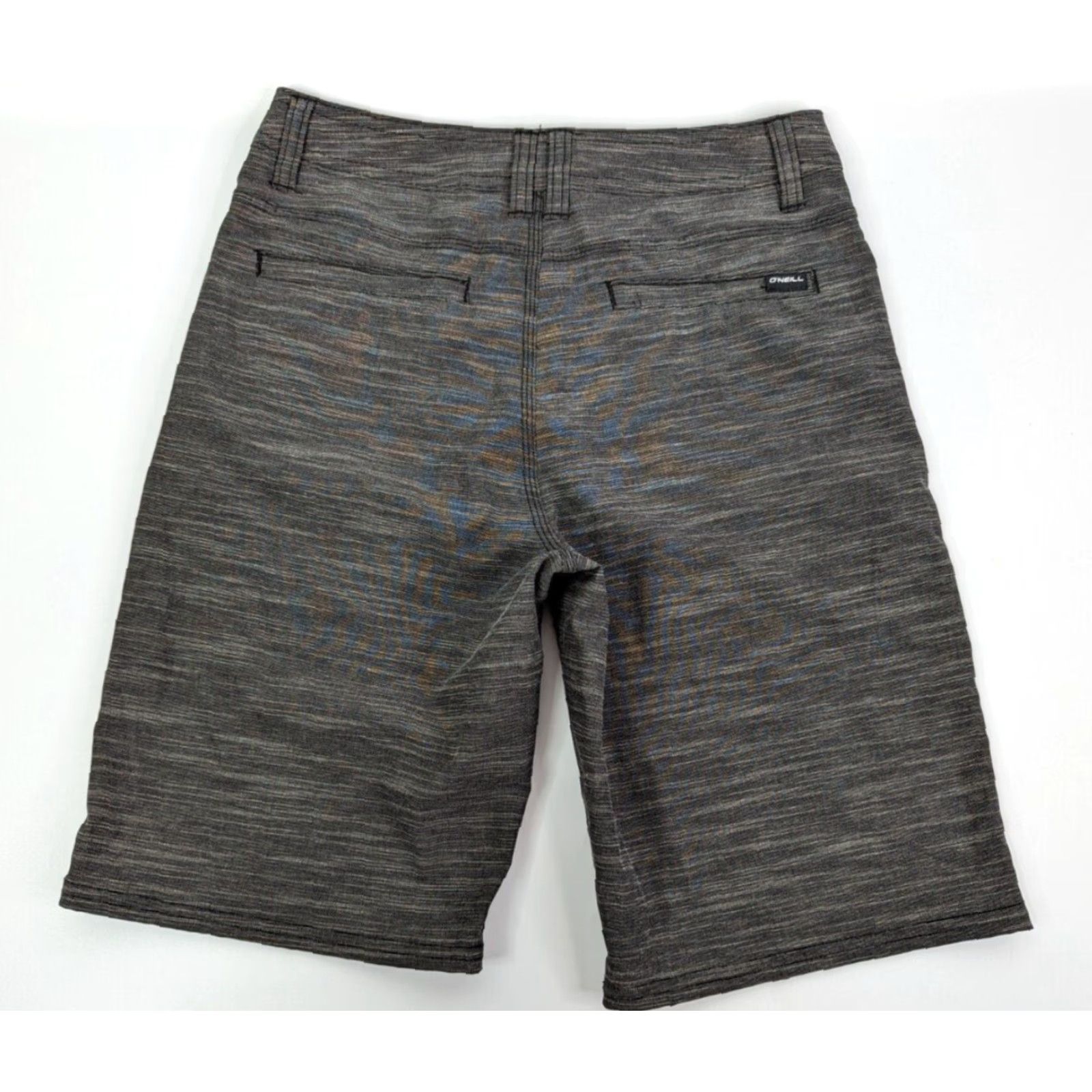 O'Neill NWT O'NEILL Hybrid Grey Board Shorts Swim Logged Slub Hyperdry Size 26 Stretch Size US 26 / EU 42 - 2 Thumbnail