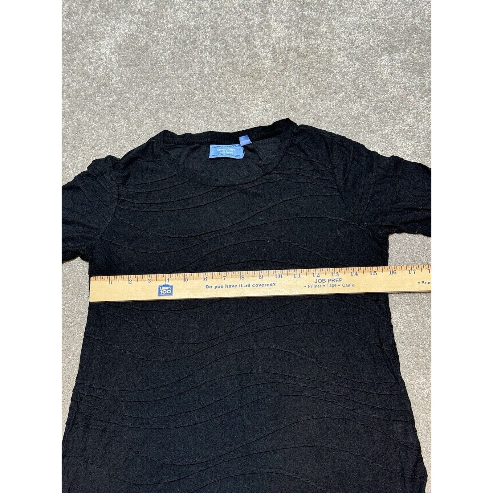 Other Simply Vera Wang Top Womens S Dark Fairy Grunge Goth Witchy Size S / US 4 / IT 40 - 4 Thumbnail