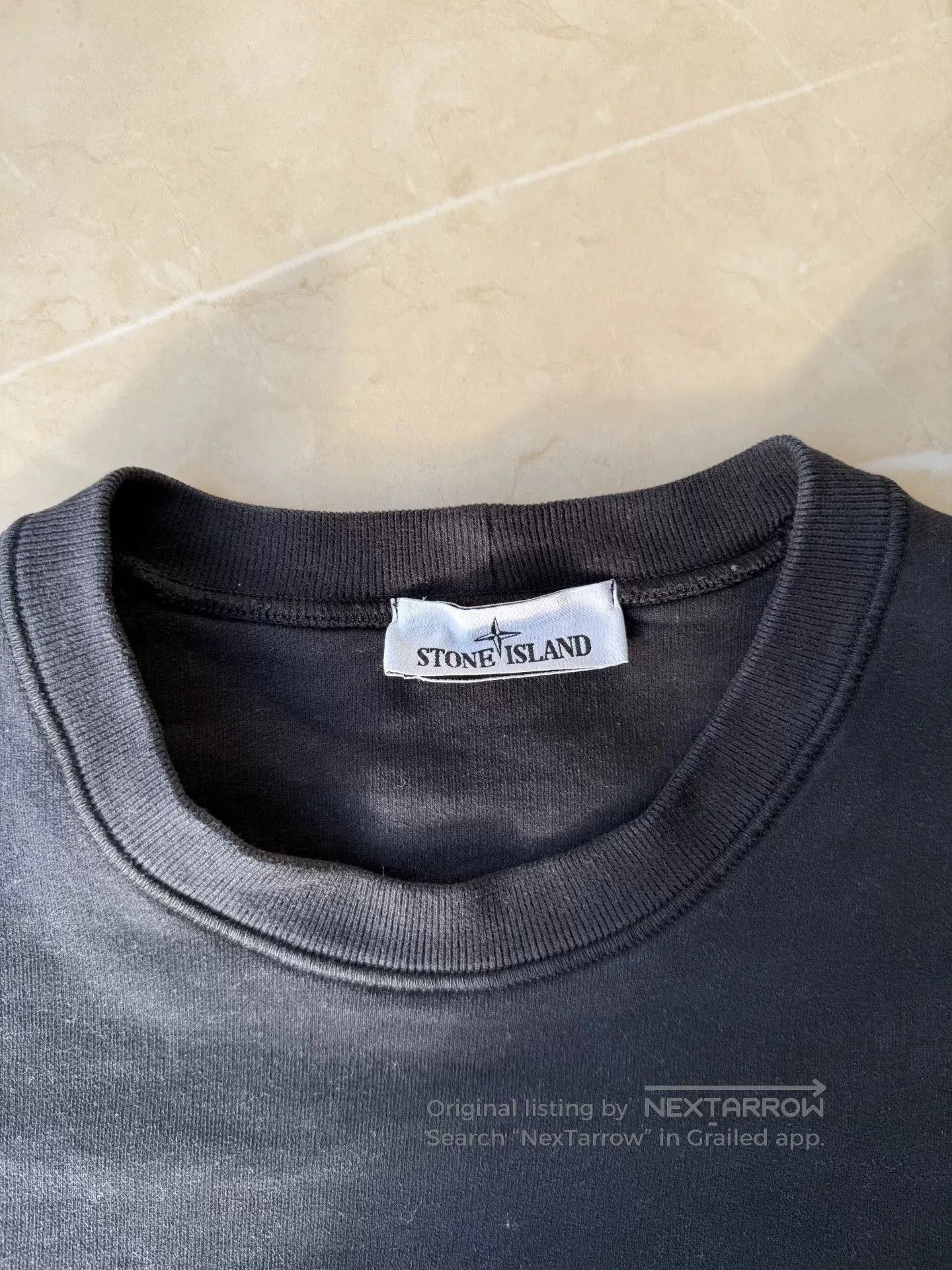 Stone Island Stone Island Black Crewneck Sweatshirt. Size US XL / EU 56 / 4 - 6 Thumbnail