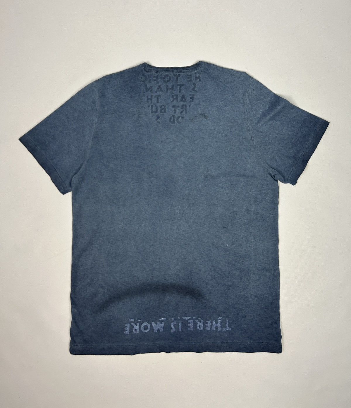 Maison Margiela Maison Martin Margiela AIDS Awareness Garment Dyed T-Shirt Size US M / EU 48-50 / 2 - 9 Thumbnail