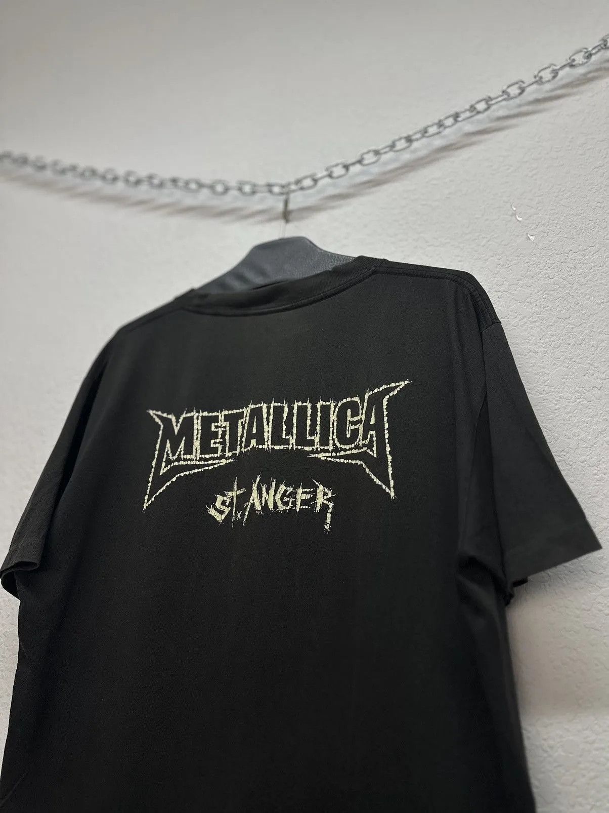 Metallica Vintage Metallica T-shirt 1990 Concert Tour Band tee Rock Size US L / EU 52-54 / 3 - 11 Thumbnail