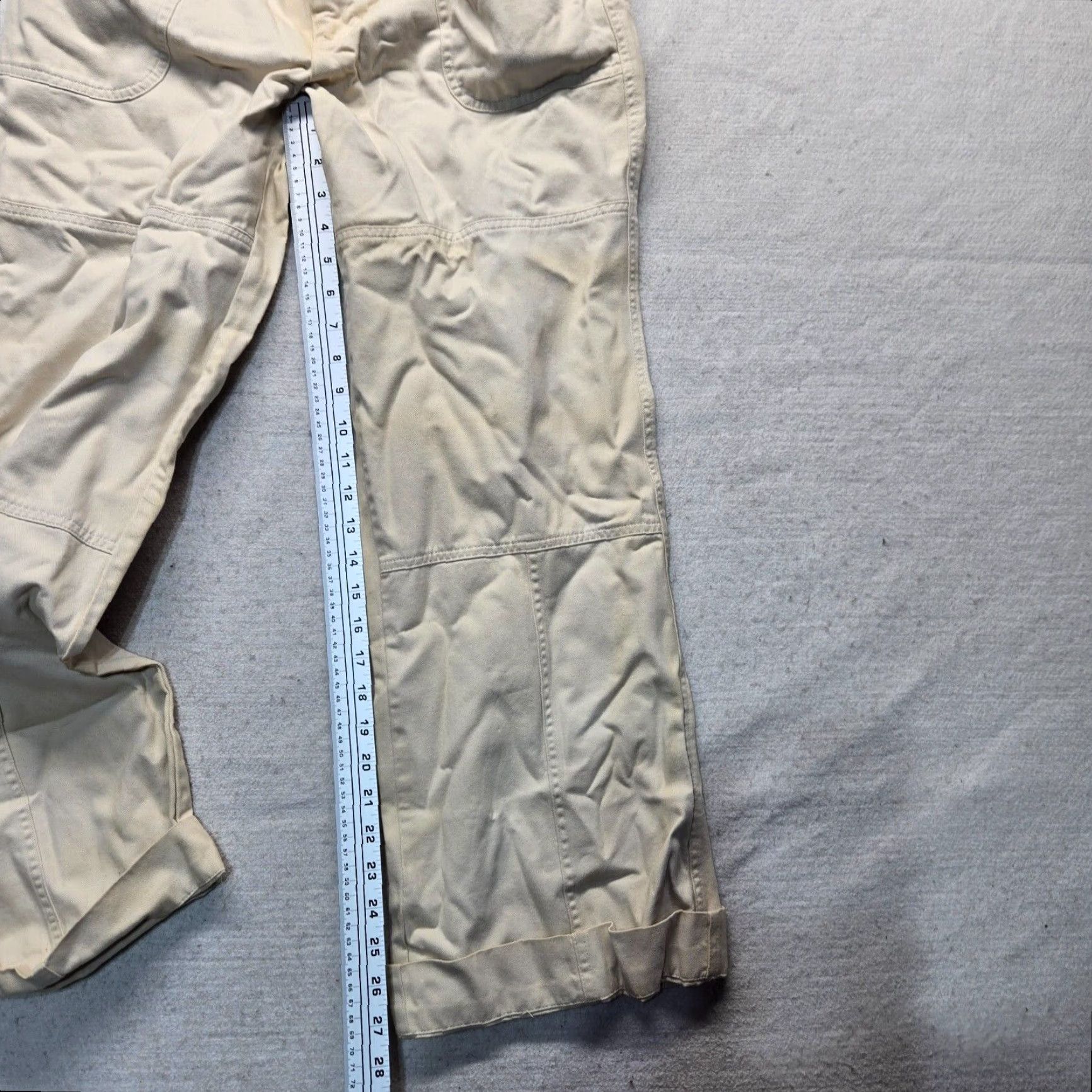 Gap Gap Women's Pants Belted Straight Leg 10 Regular Brown Curvy Mid Rise Size 32" / US 10 / IT 46 - 6 Thumbnail
