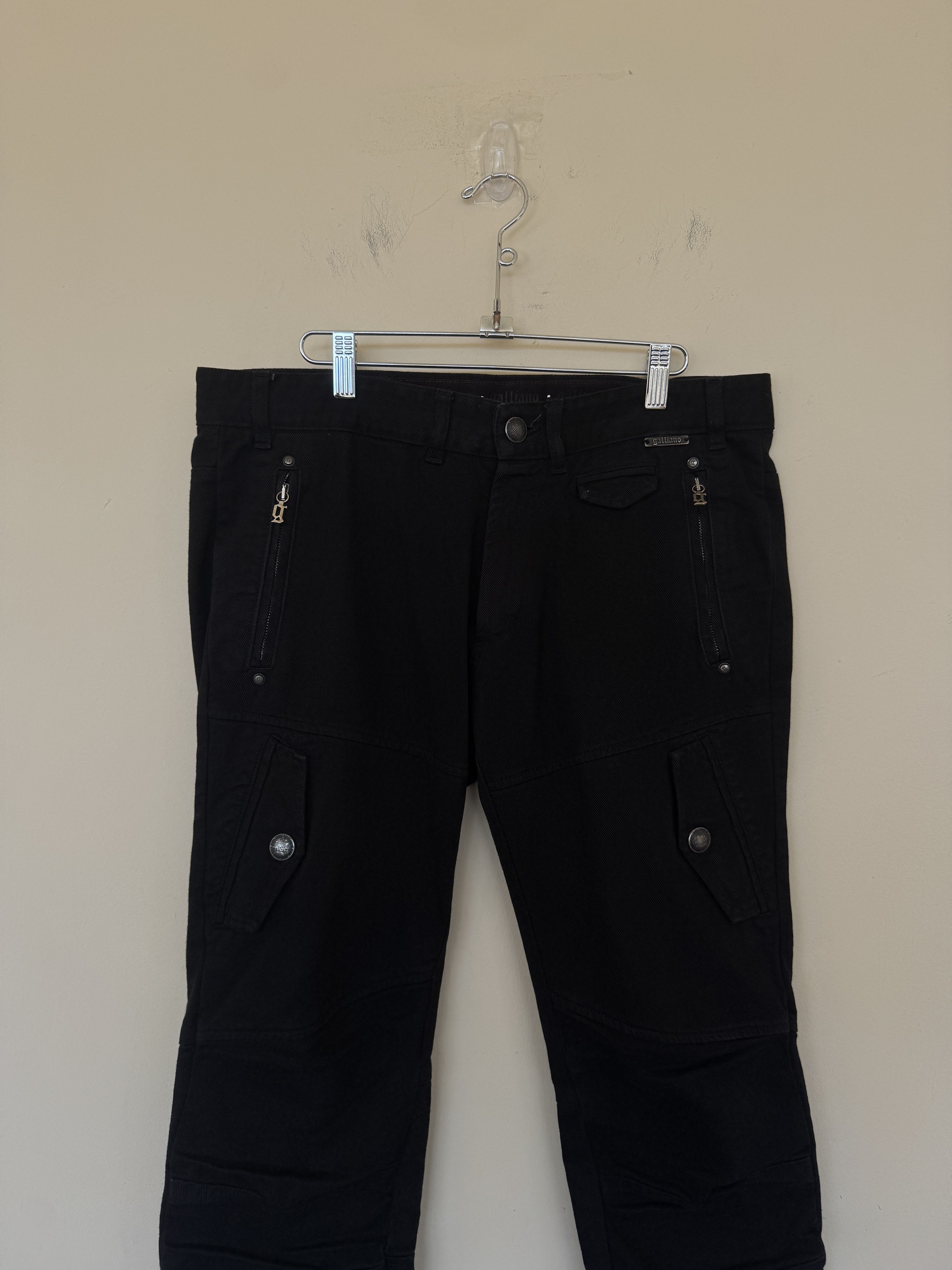 John Galliano Black John Galliano Cargos Size US 34 / EU 50 - 3 Thumbnail