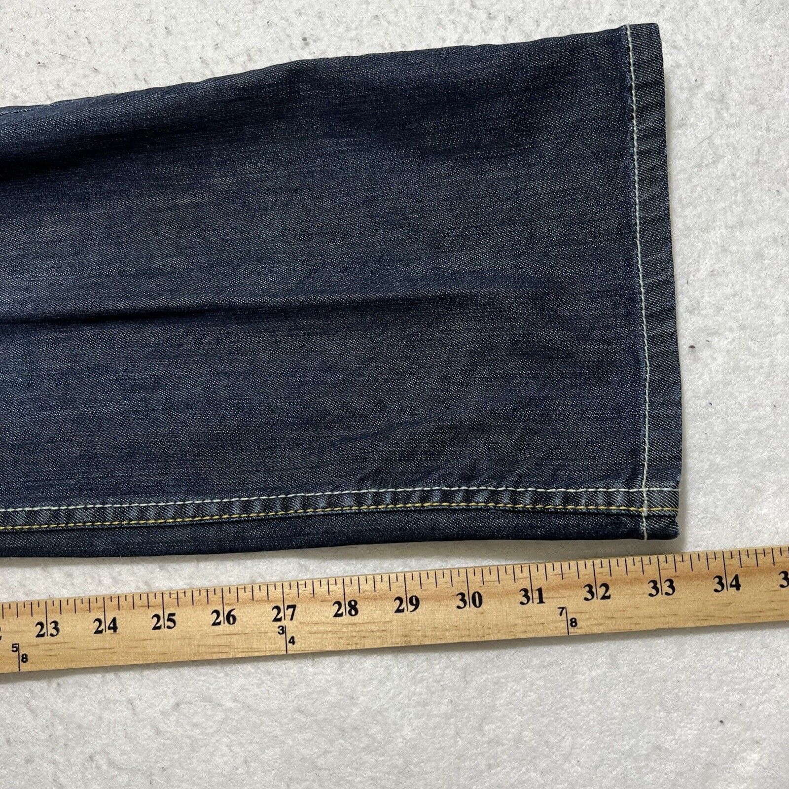 Coogi COOGI Straight Leg Rip Distressed Jeans Embroidery Studded Size 36" / US 14 / IT 50 - 14 Thumbnail