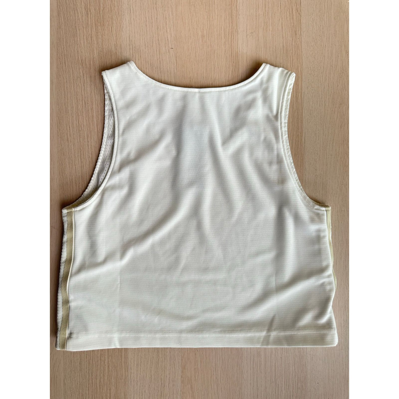 Adidas Adidas White Cropped Tanktop - Size XS - New Size XS / US 0-2 / IT 36-38 - 2 Thumbnail