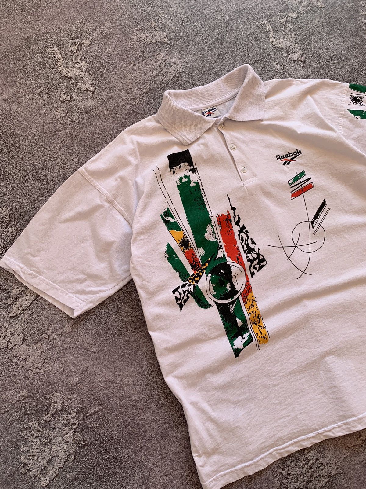 Reebok × Vintage Vintage Reebok Tennis Polo Shirt L size Size US L / EU 52-54 / 3 - 2 Thumbnail