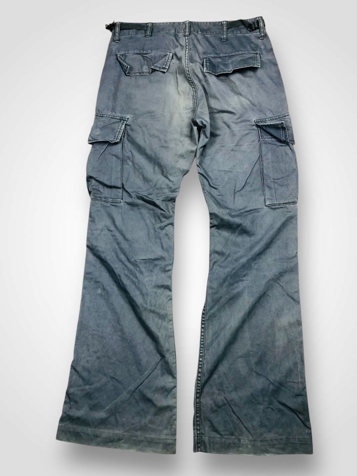 Attachment ATTACHMENT Made in Japan Wide Leg Cargo Pants (40) Size US 31 - 2 Thumbnail
