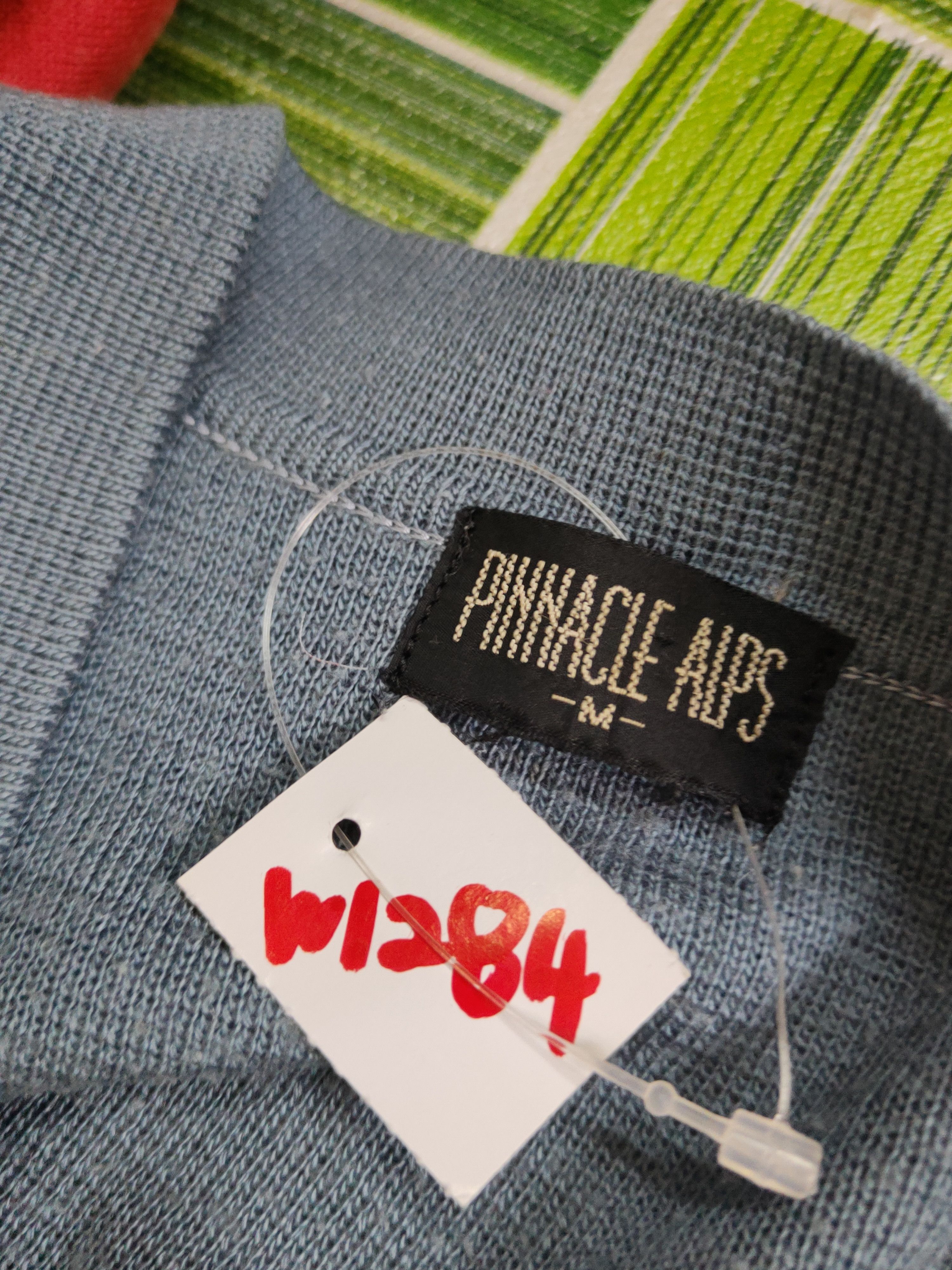 Homespun Knitwear × Japanese Brand Pinnacle Alps Blue Knitwear Cardigan #W1284$0 Size US M / EU 48-50 / 2 - 11 Thumbnail