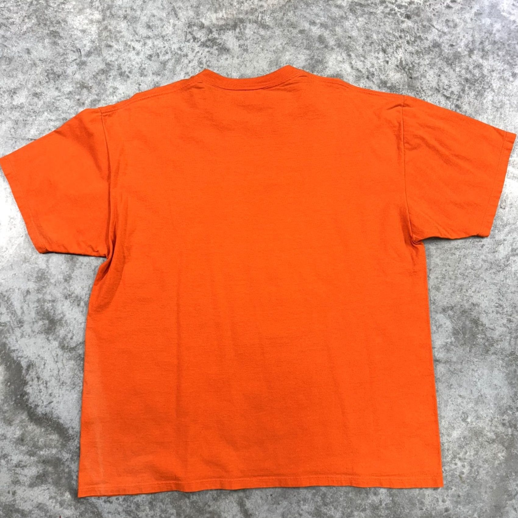 Jerzees VINTAGE Florida A&M University Shirt Mens 2XL Orange Cotton Short Sleeve Crew Neck Graphic Print Tee 90s University Mens Size US XXL / EU 58 / 5 - 5 Thumbnail