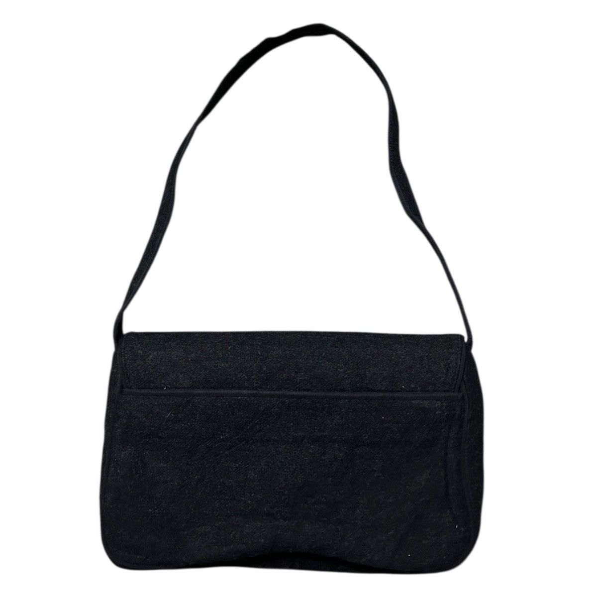 Lauren Ralph Lauren Lauren Ralph Lauren shoulder bag crafted from charcoal wool Size ONE SIZE - 7 Thumbnail