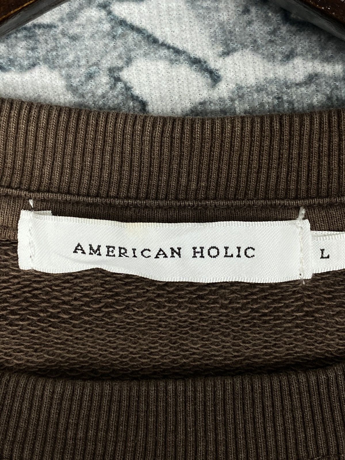 Japanese Brand Vintage American Holic Sweatshirts Size US L / EU 52-54 / 3 - 8 Thumbnail