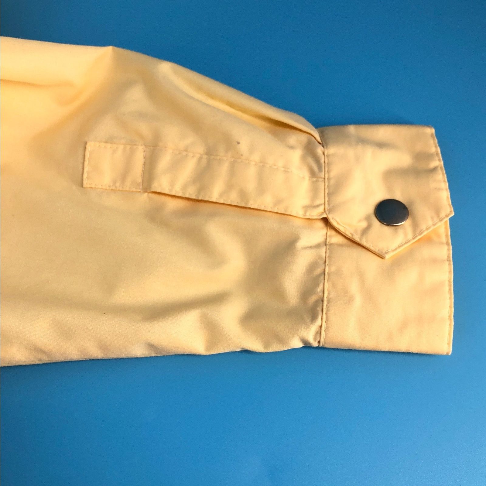 Members Only × Vintage 80s Members Only pale yellow jacket 1980s vintage Size XL / US 12-14 / IT 48-50 - 6 Thumbnail