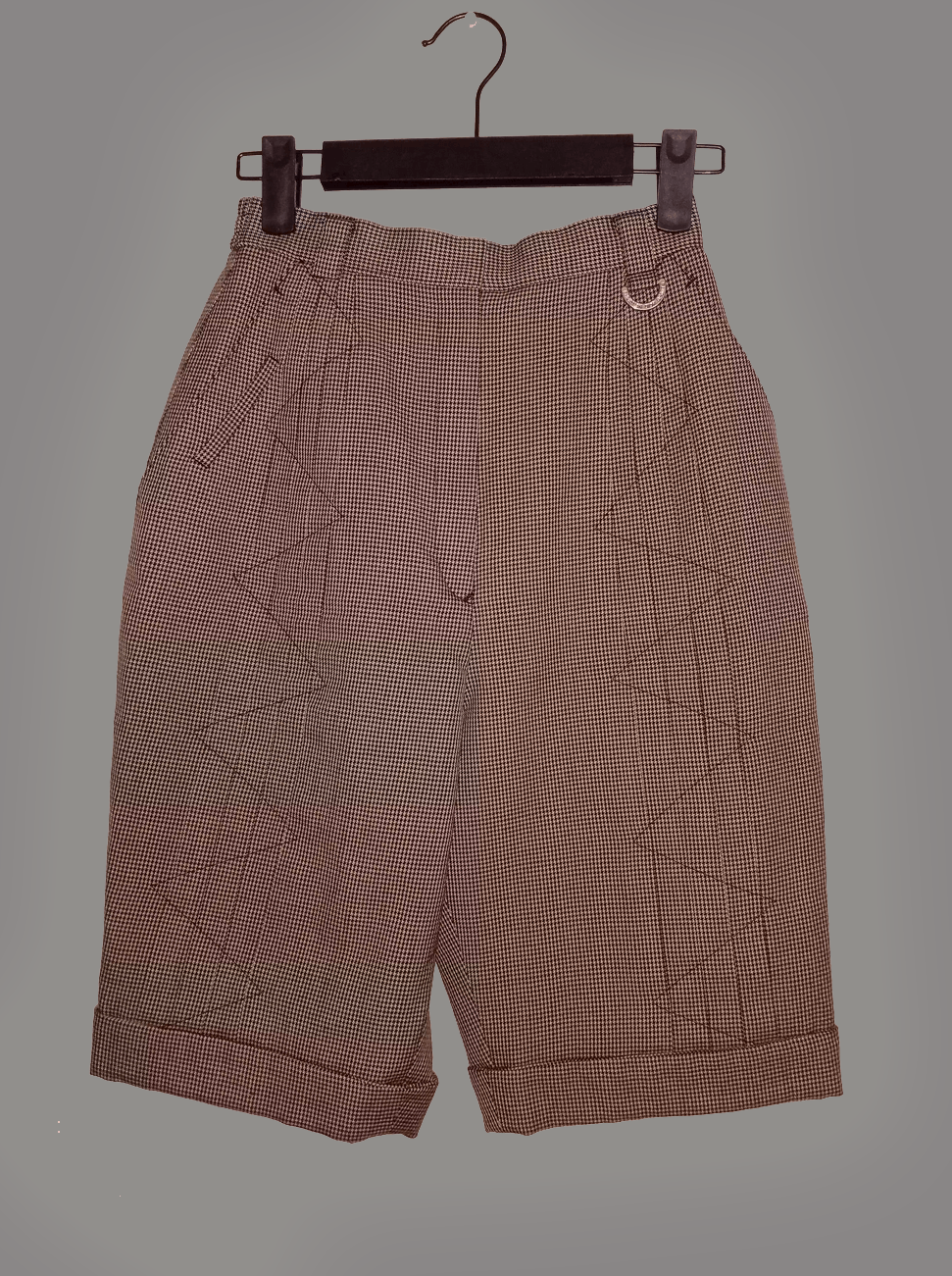 image of Christian Dior Monsieur 90's Christian Dior Shorts in Black/Hazel, Women's (Size 24)