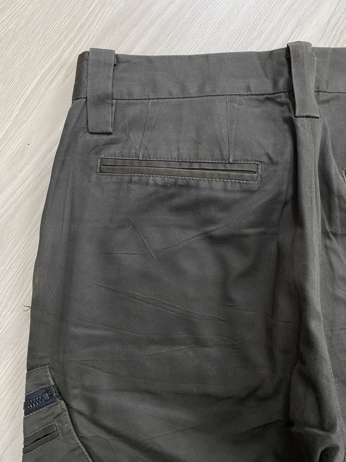 Ne-Net 2000s Nenet Issey Miyake 3D Bondage Cargo Flared Pants Y2K Size US 30 / EU 46 - 10 Thumbnail