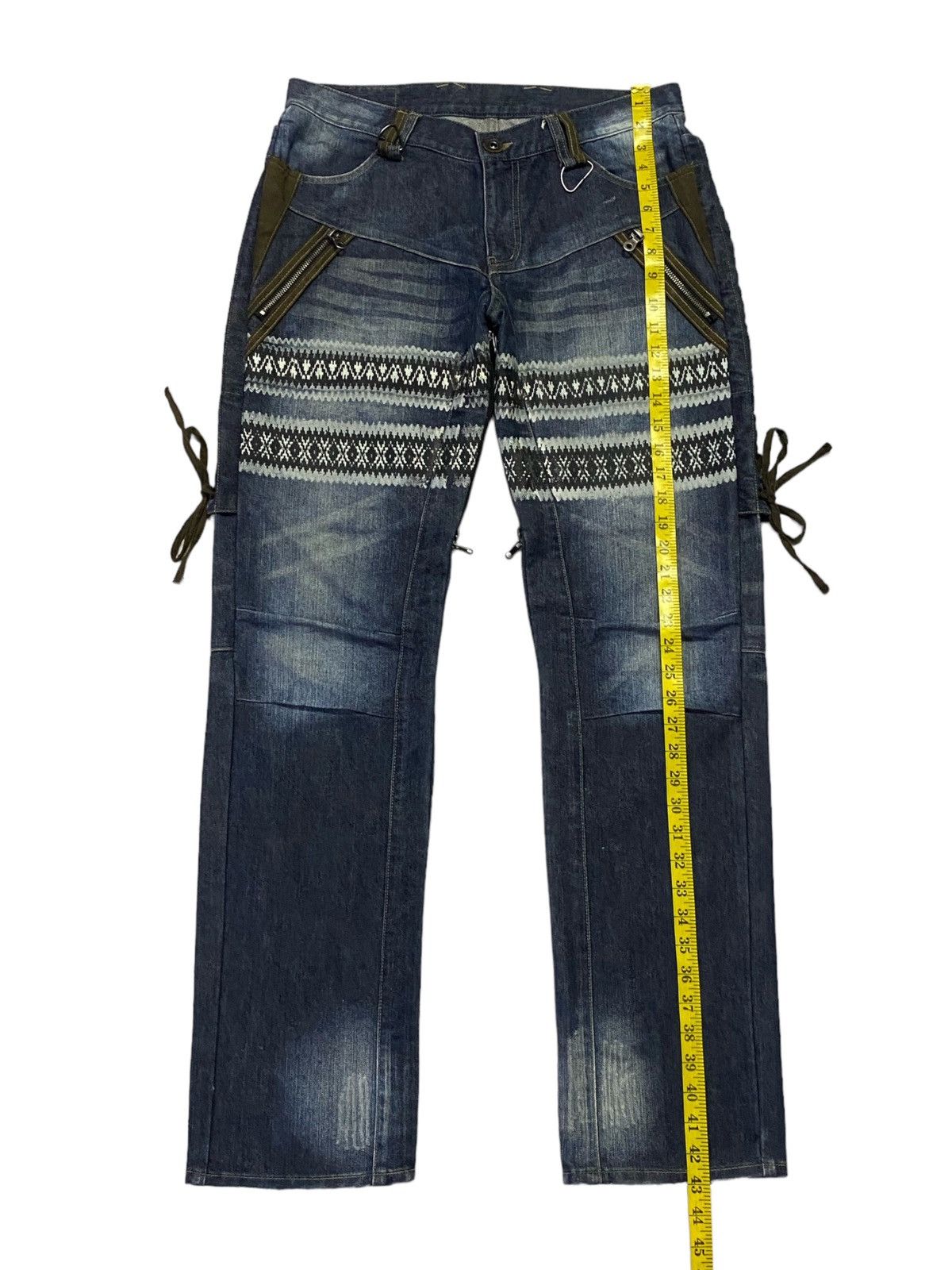 Japanese Brand × PPFM Hot‼️PPFM Double Thighs Can Be Turned Backwards Denim Size US 32 / EU 48 - 8 Thumbnail