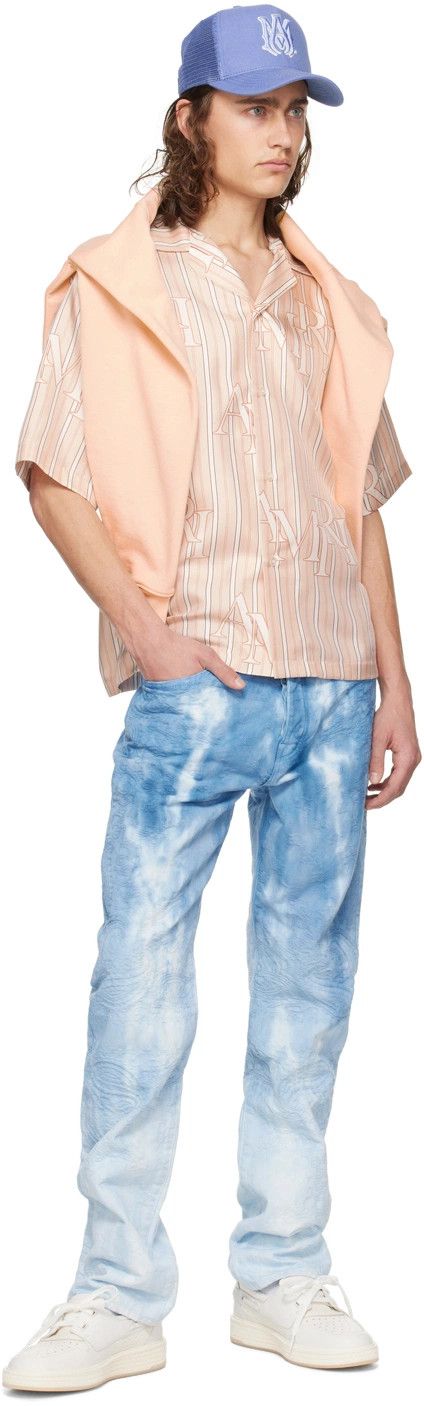 Amiri o1s1wg110425 Tie-Dye Jeans in Blue Size US 30 / EU 46 - 4 Thumbnail