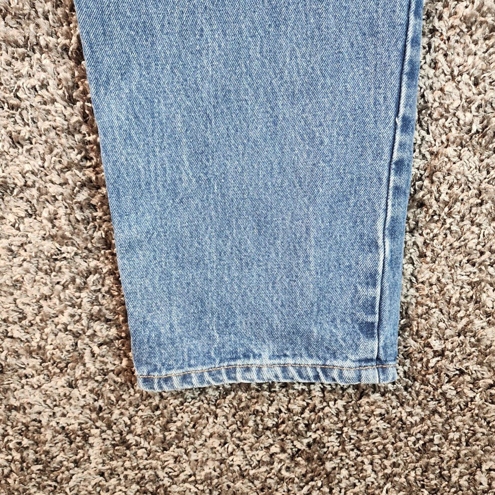 Vintage Mens Straight Blue Jeans Kirkland 38x34 Regular Size US 38 / EU 54 - 6 Thumbnail