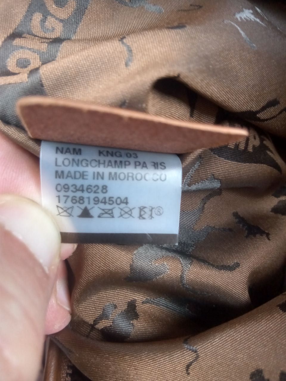 Longchamp Longchamp Brown Leather Women's Bag Size ONE SIZE - 20 Thumbnail