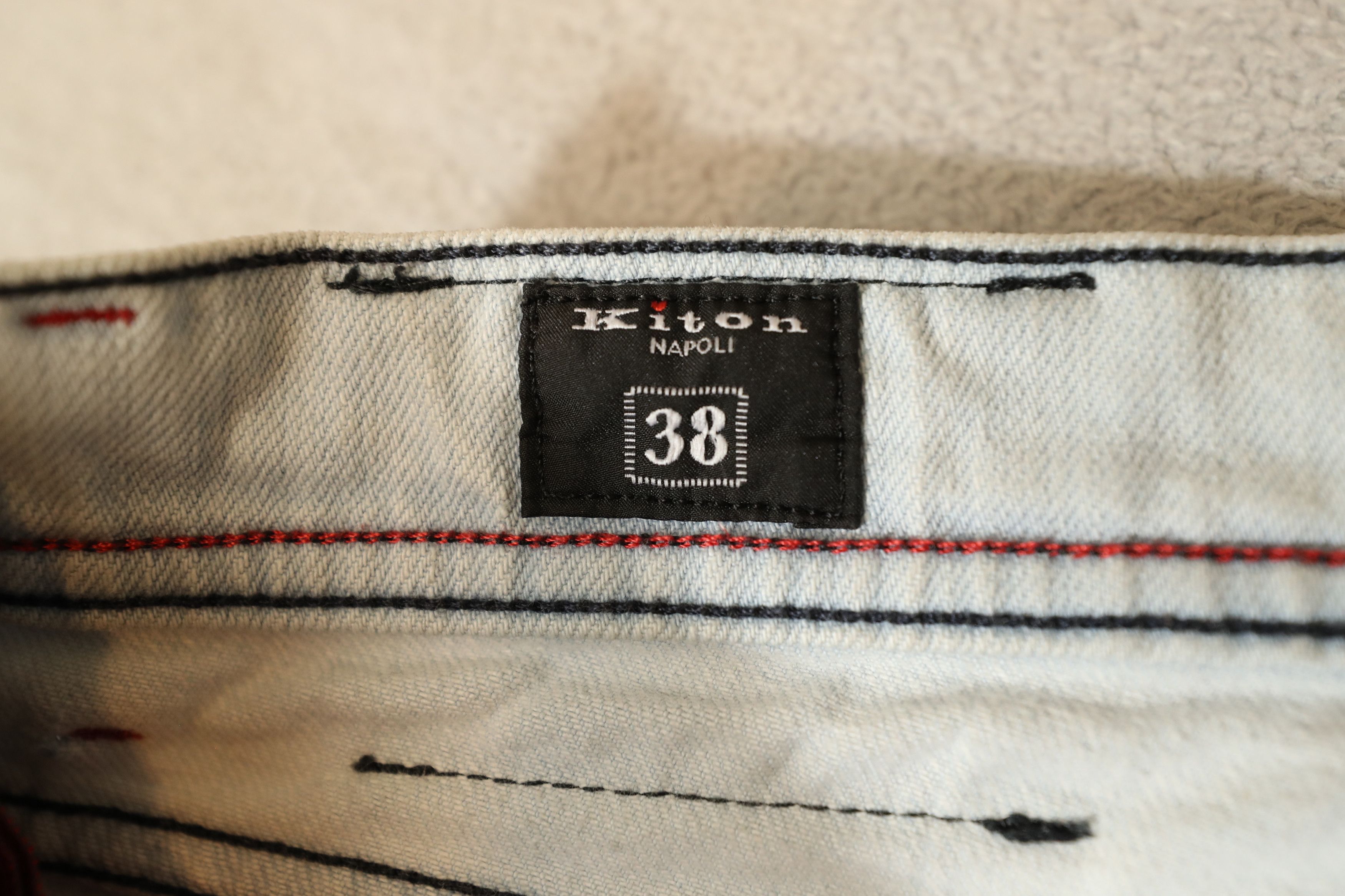 Kiton Kiton Mens 5 Pocket Slim Jeans (38) Size US 38 / EU 54 - 9 Thumbnail
